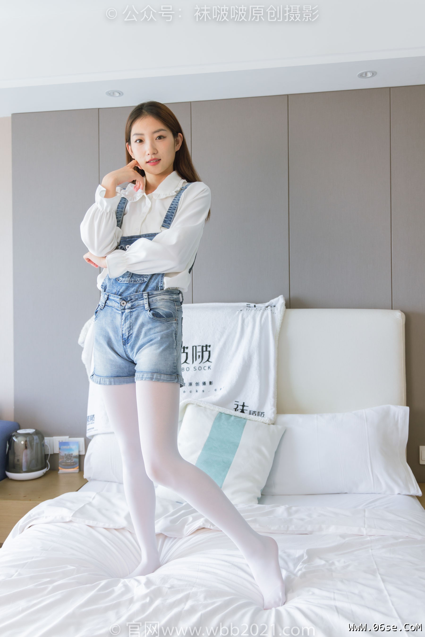 图片[29]-BoBoSocks袜啵啵 No.261 小沫 -板鞋、厚白丝[142P]-六色网