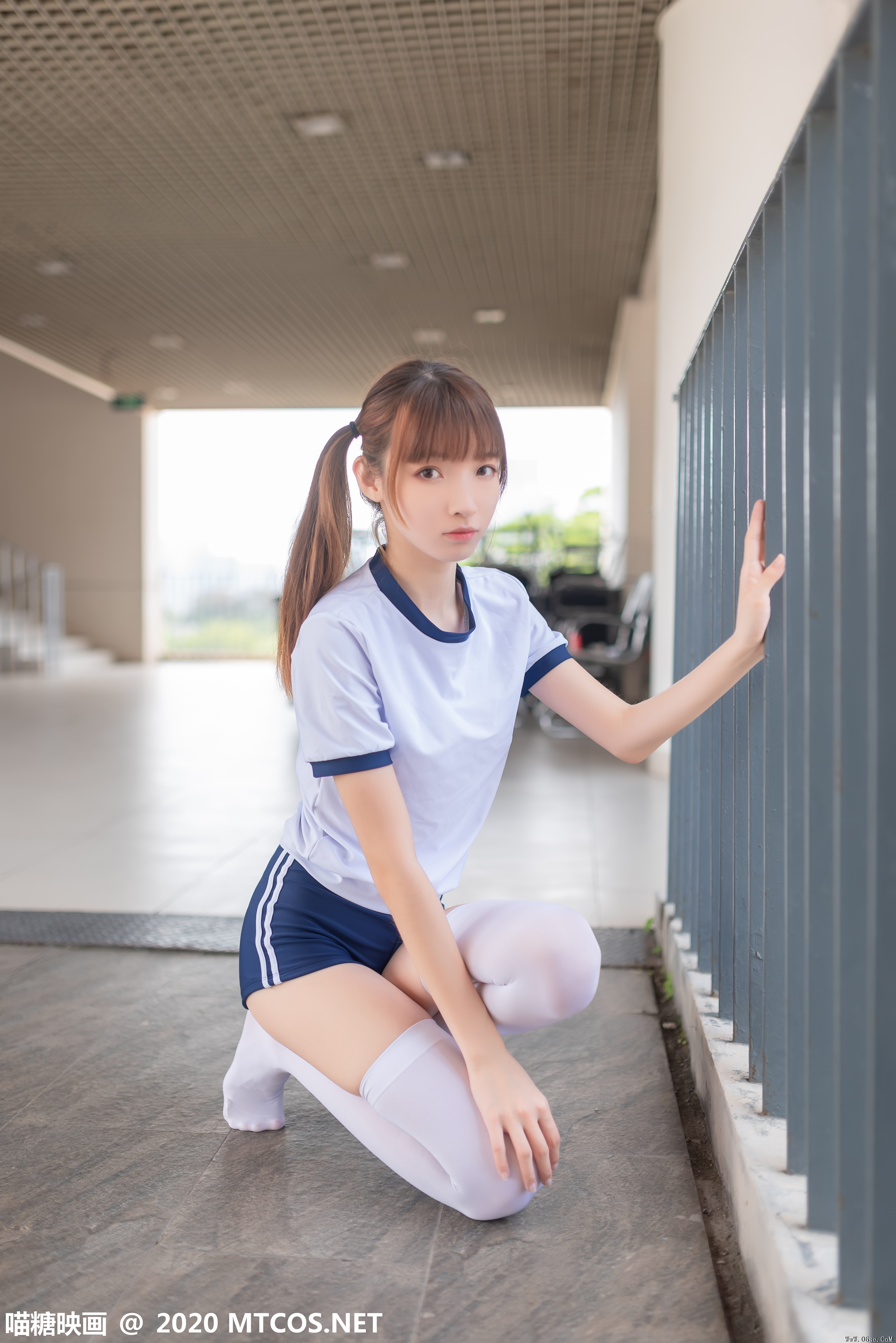 图片[11]-喵糖映画 VOL.182 白袜体操服[50P／325M]-六色网