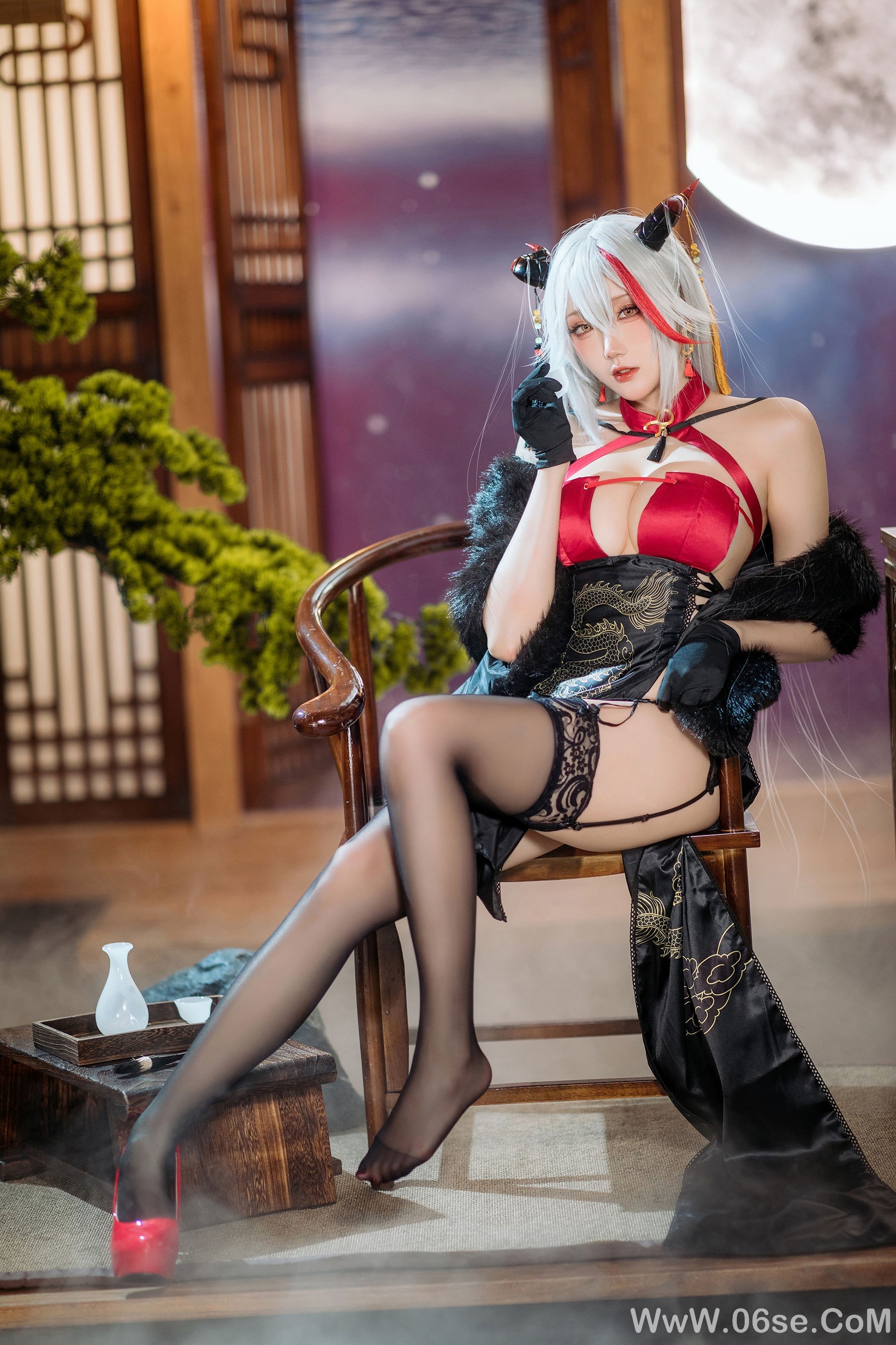 图片[4]-Coser瓜希酱 福利 – 虹色[100P]-六色网