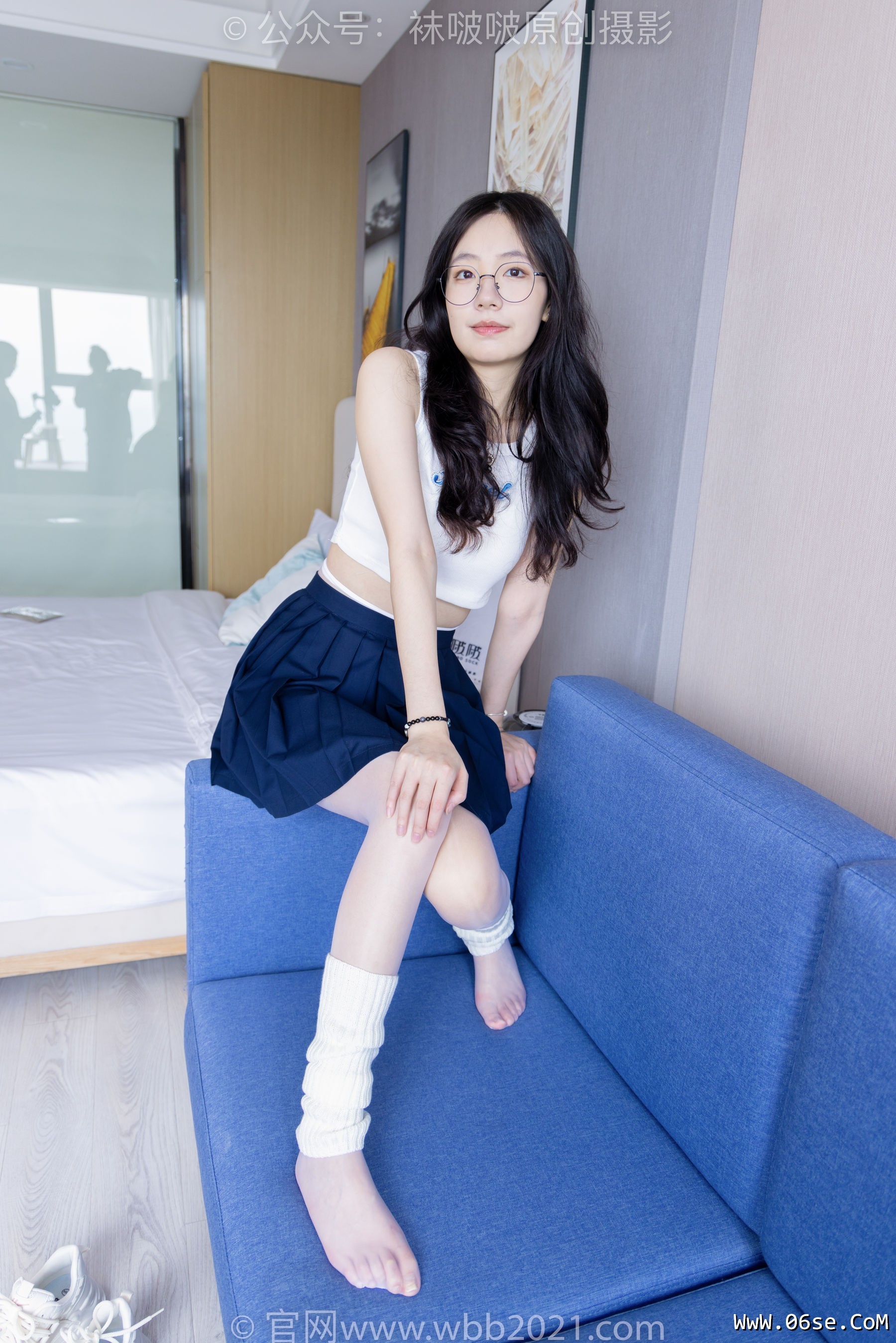 图片[66]-BoBoSocks袜啵啵 No.305 小甜豆 -运动鞋、人字拖、袜套、油亮白丝[140P]-六色网