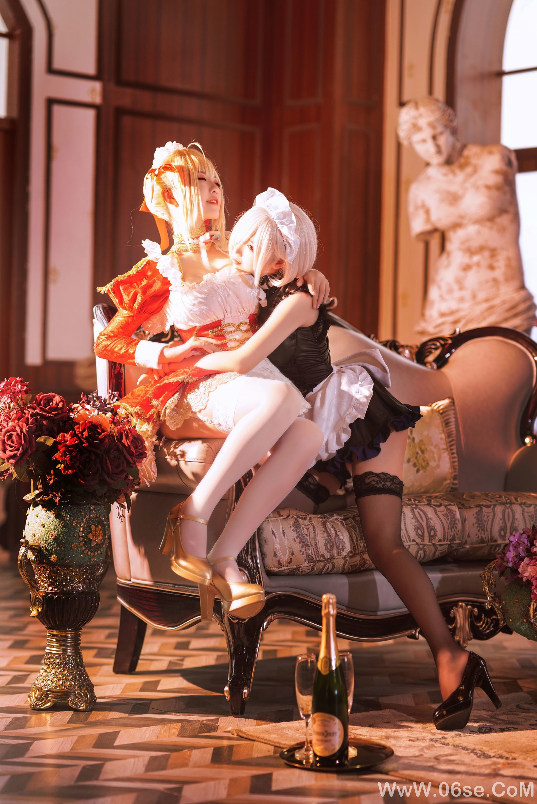 图片[12]-半半子&面饼仙儿 Claudius x Kyrielight Maid[22P]-六色网