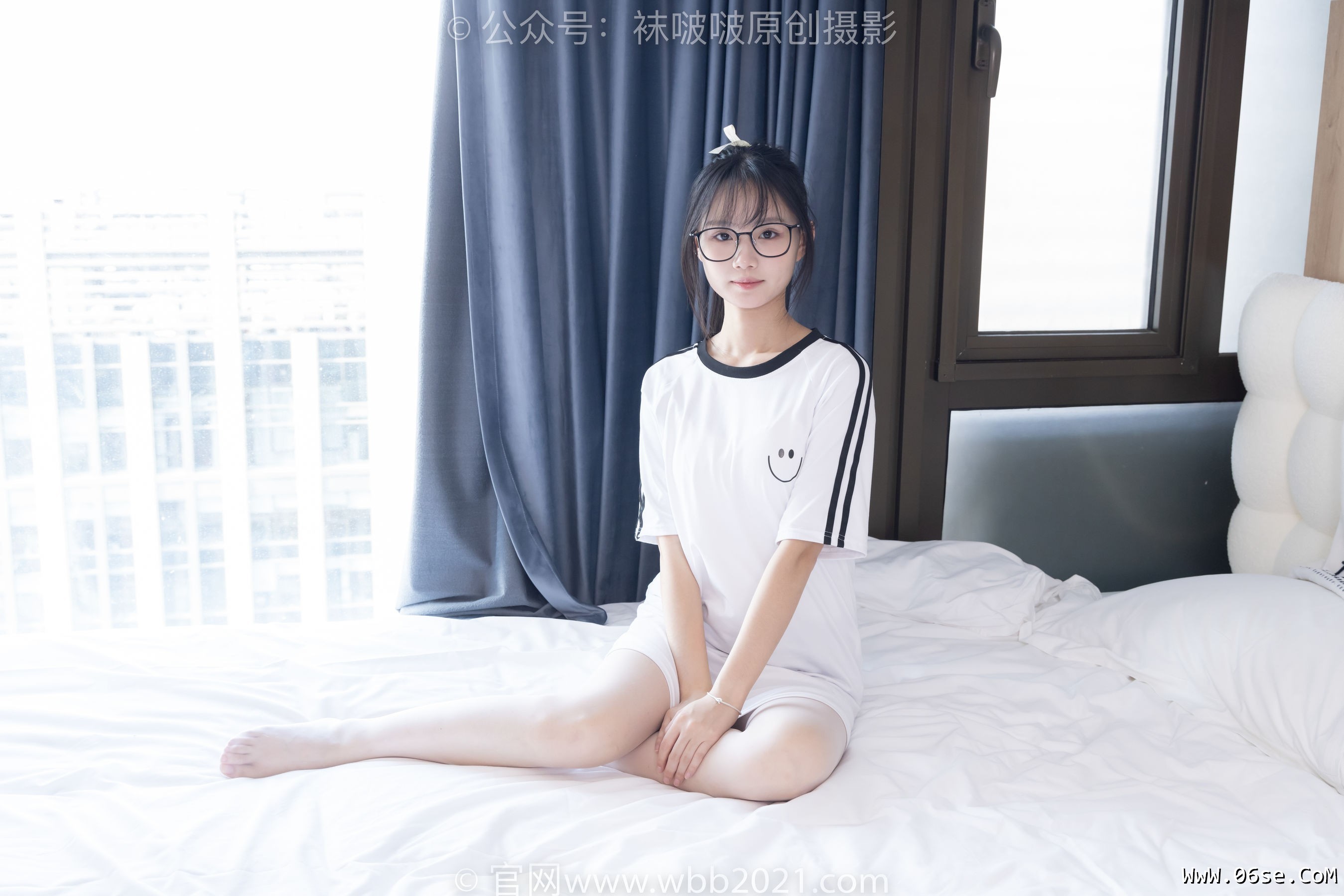 图片[34]-BoBoSocks袜啵啵 No.376 甜甜圈 -运动鞋、堆堆袜套、白丝[150P]-六色网