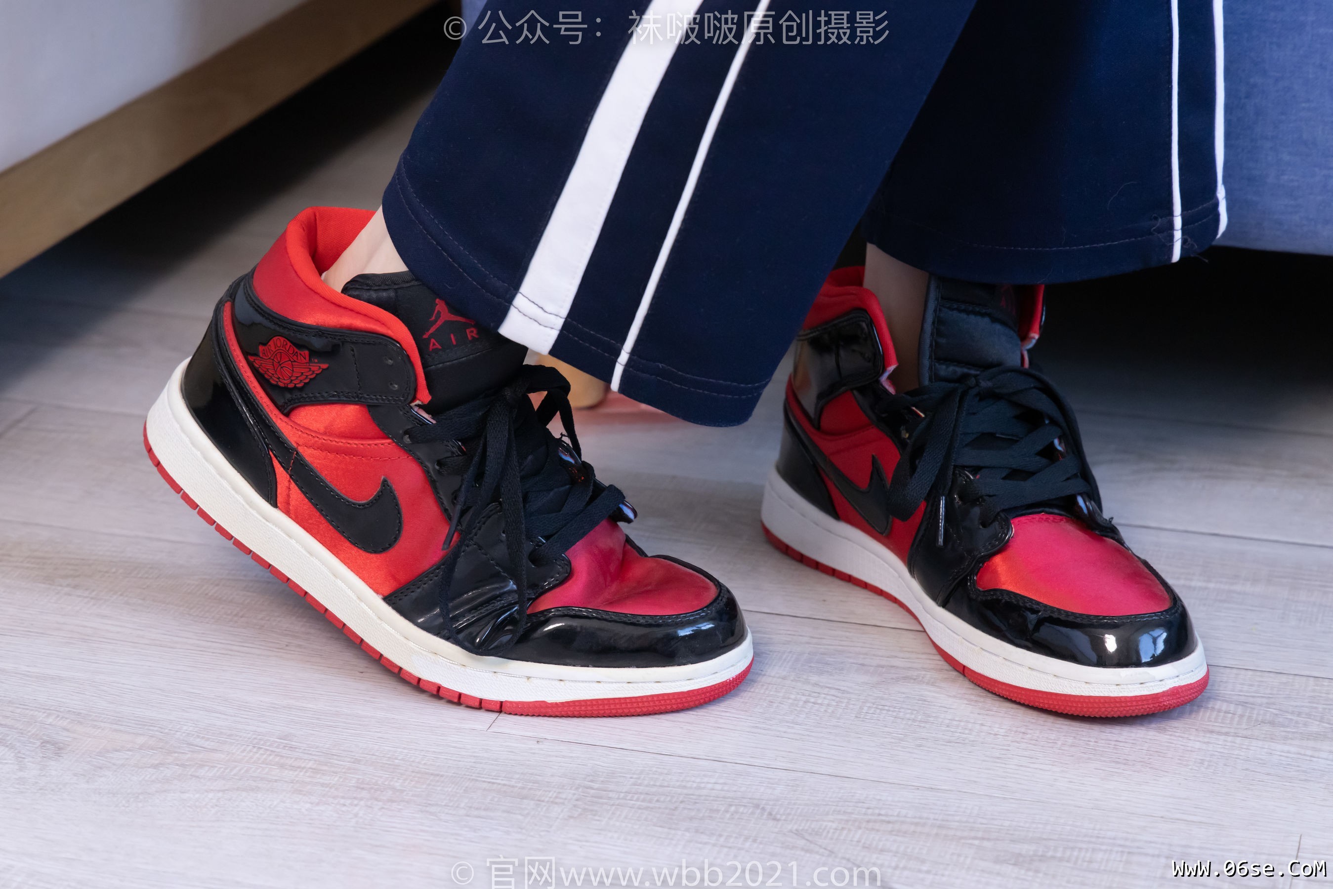 图片[118]-BoBoSocks袜啵啵 No.398 稚予 -板鞋、白船袜、裸足、裸足[150P]-六色网