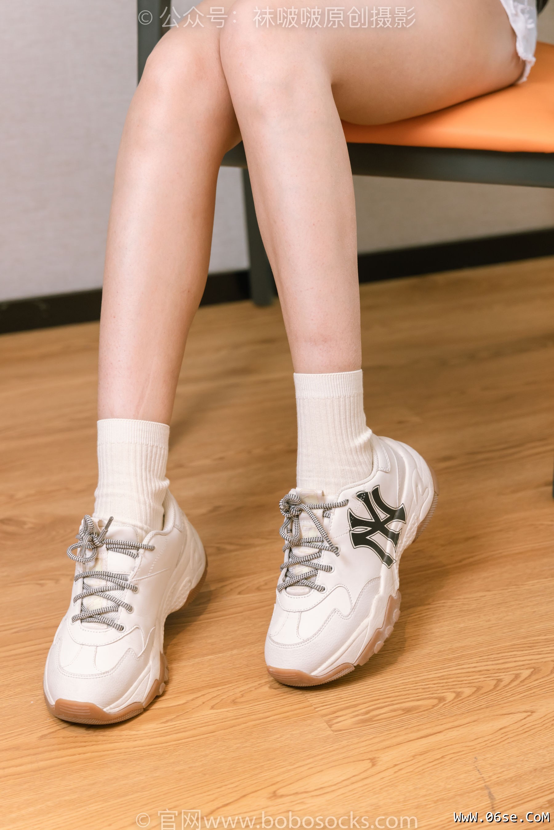 图片[46]-BoBoSocks袜啵啵 No.176 小安-运动鞋、白棉袜、裸足[139P]-六色网
