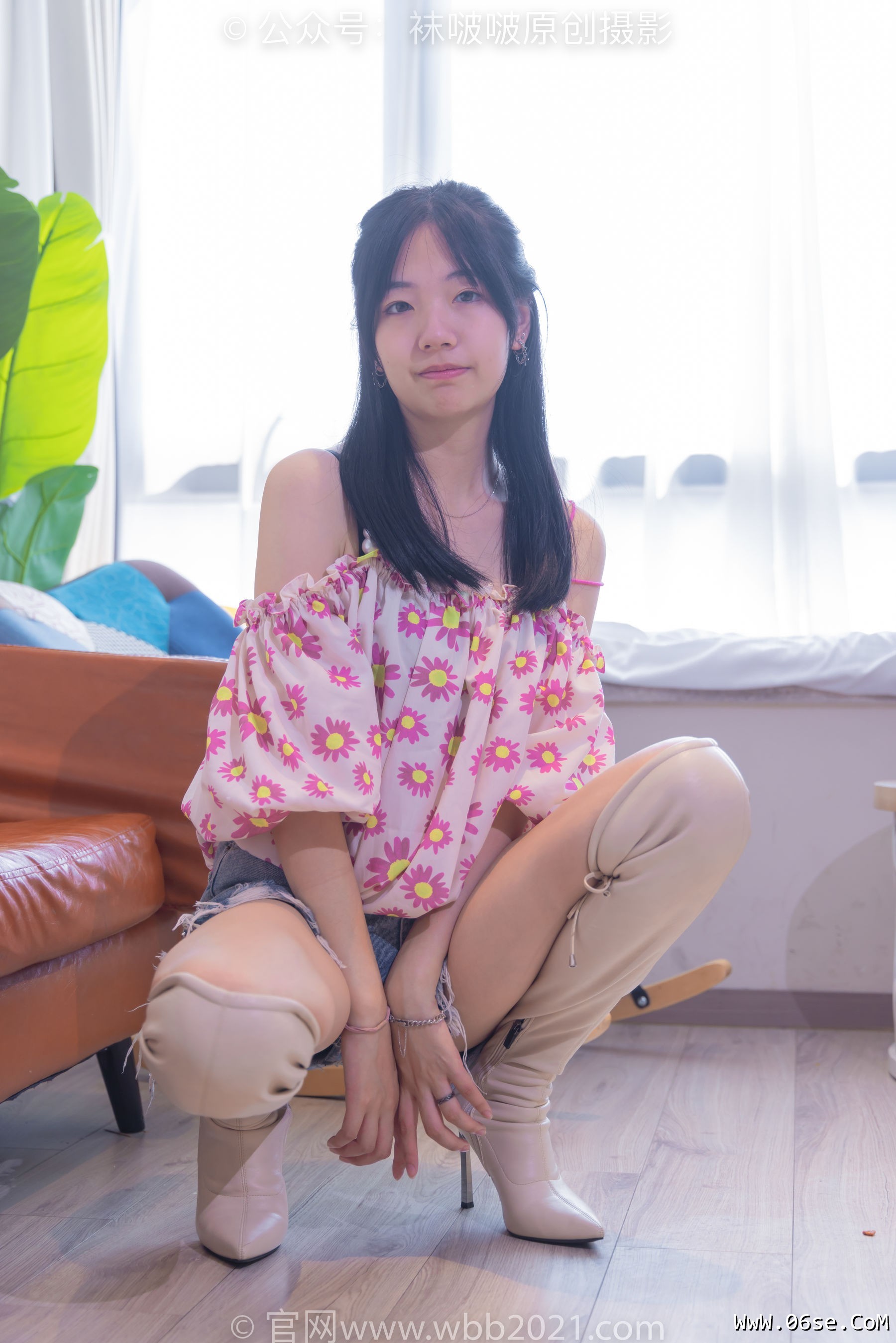 图片[151]-BoBoSocks袜啵啵 No.308 小甜豆 -长靴、白棉袜、裸足[170P]-六色网