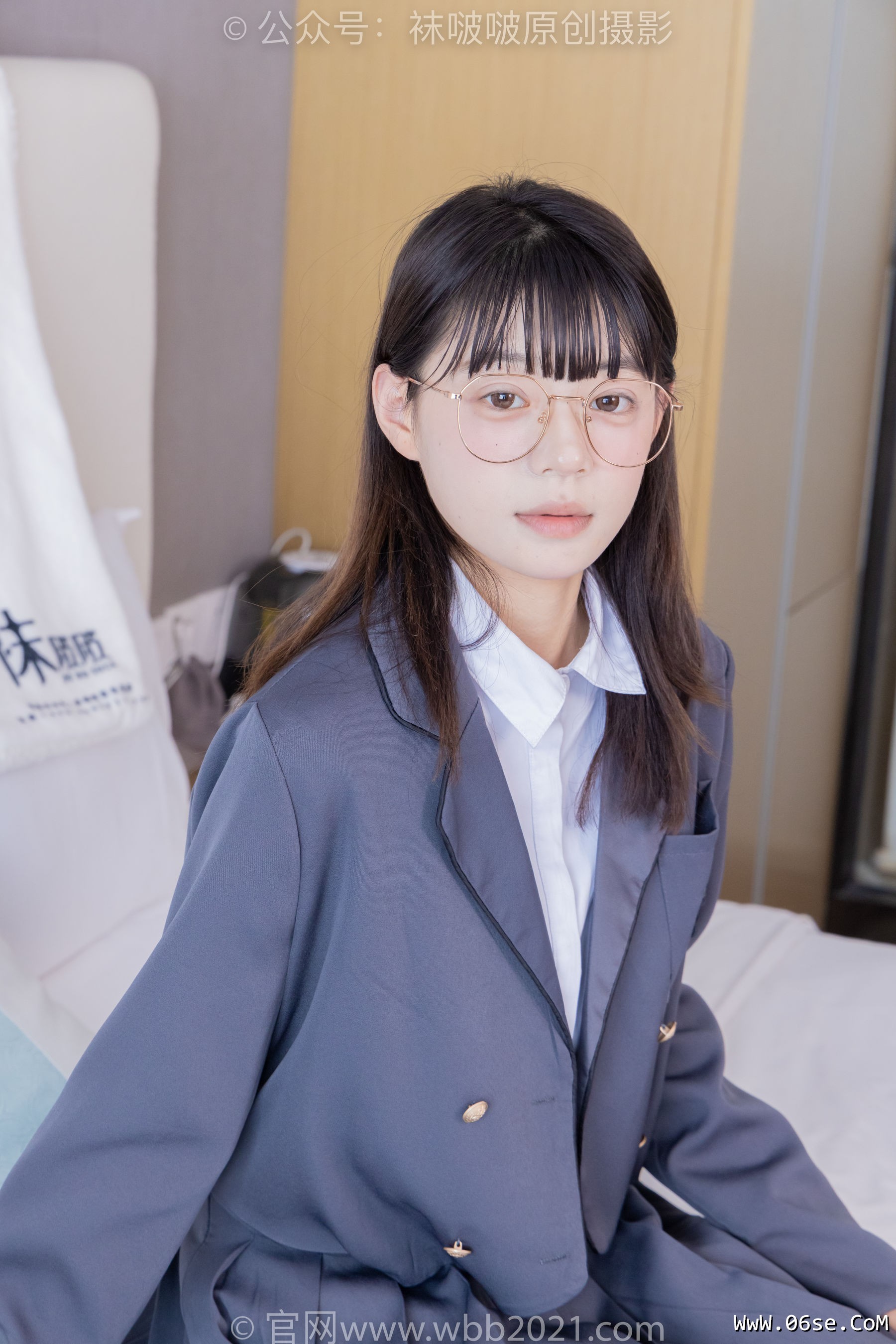 图片[117]-BoBoSocks袜啵啵 No.402 糯米 -皮鞋、厚黑丝、学院jk[140P]-六色网