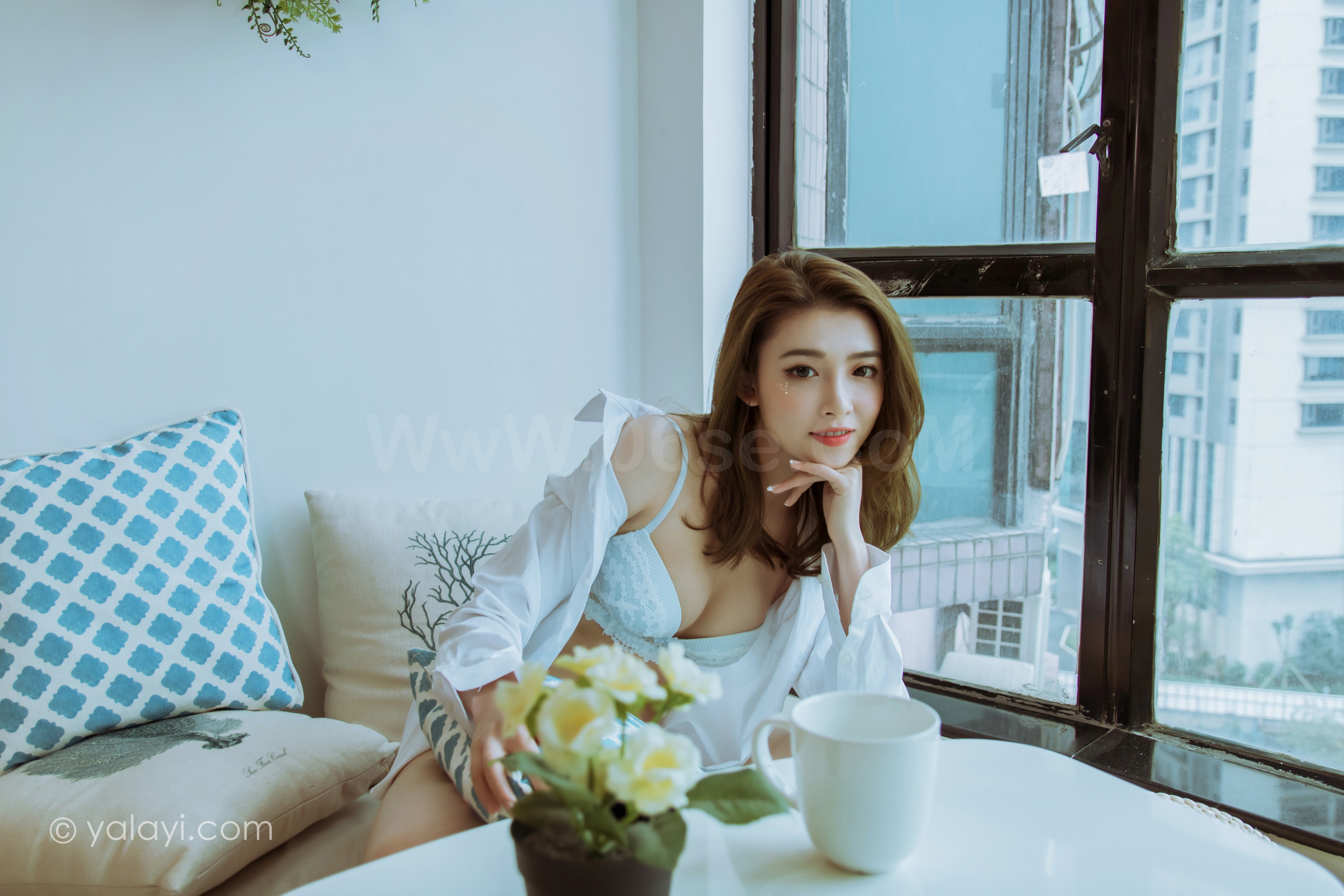 图片[42]-雅拉伊 – 糯糯《冷艳女神》[43P]-六色网