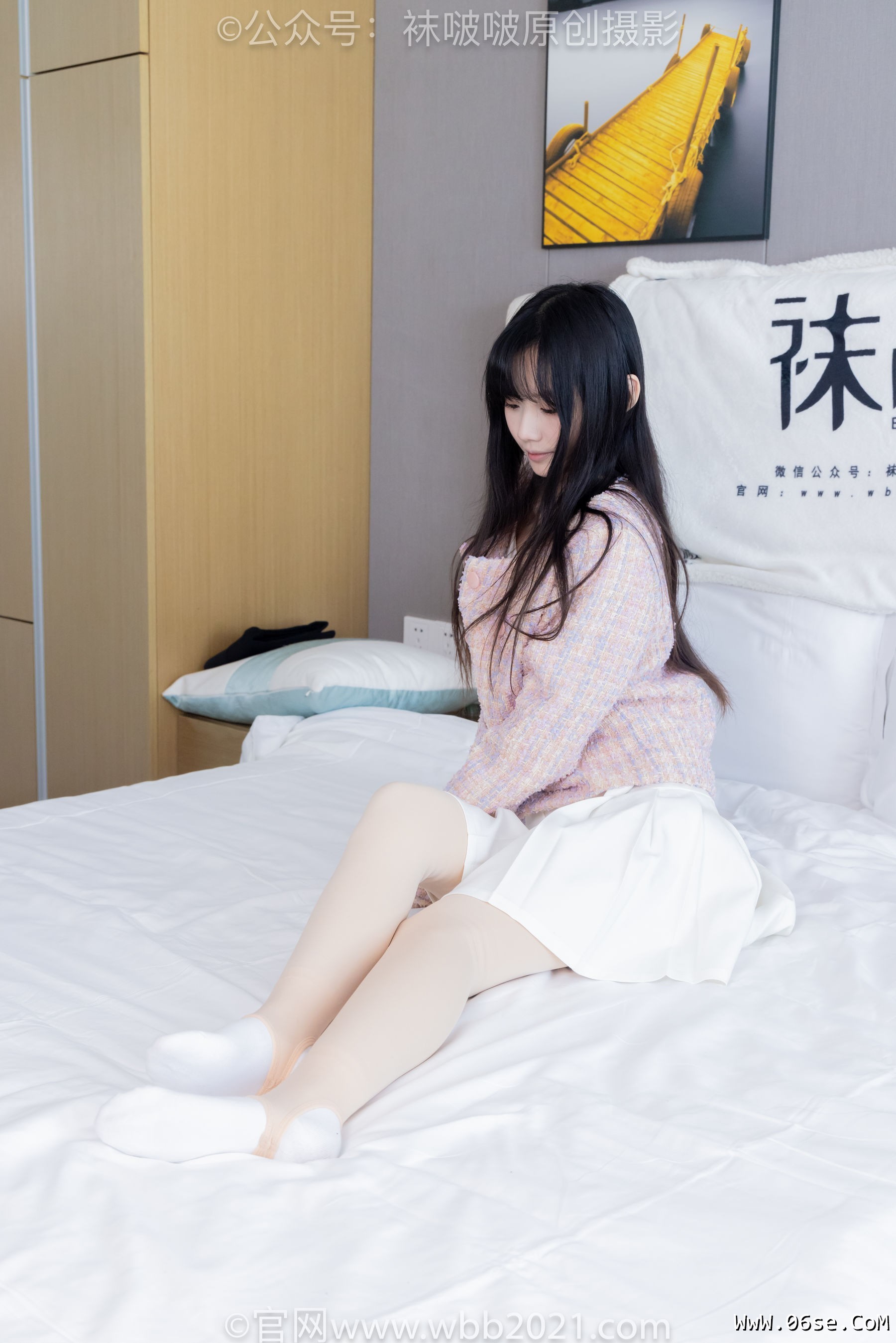 图片[83]-BoBoSocks袜啵啵 No.438 甜甜圈 -皮鞋、板鞋、白棉袜、黑色踩脚袜[150P]-六色网
