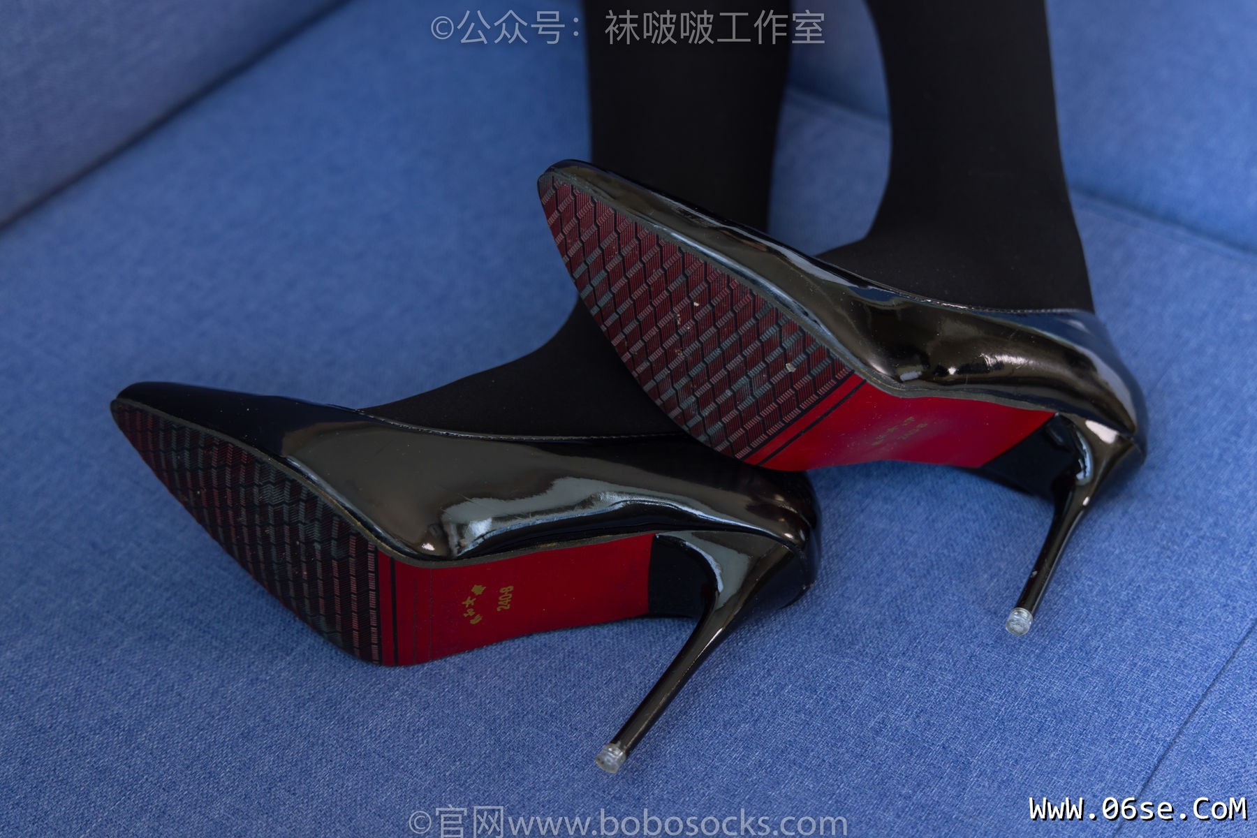 图片[26]-BoBoSocks袜啵啵 No.090 小甜豆-高跟鞋、厚黑丝[140P]-六色网