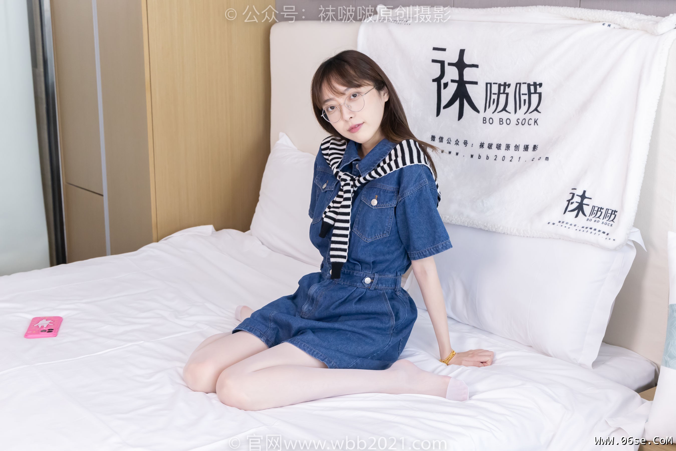 图片[91]-BoBoSocks袜啵啵 No.435 稚予 -板鞋、运动鞋、白丝、肉丝[150P]-六色网
