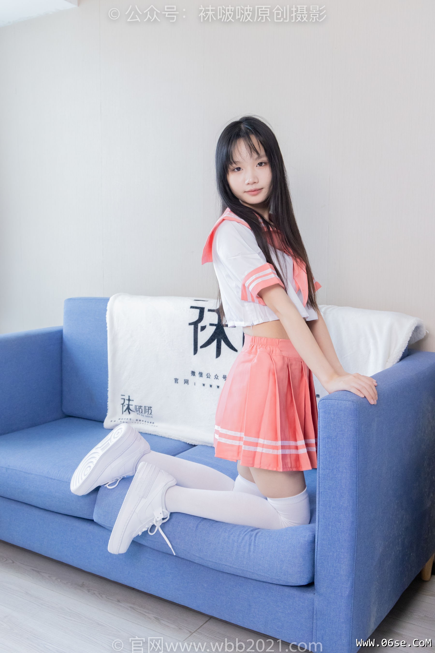 图片[78]-BoBoSocks袜啵啵 No.429 甜甜圈 -板鞋、白棉袜、过膝白棉袜[159P]-六色网