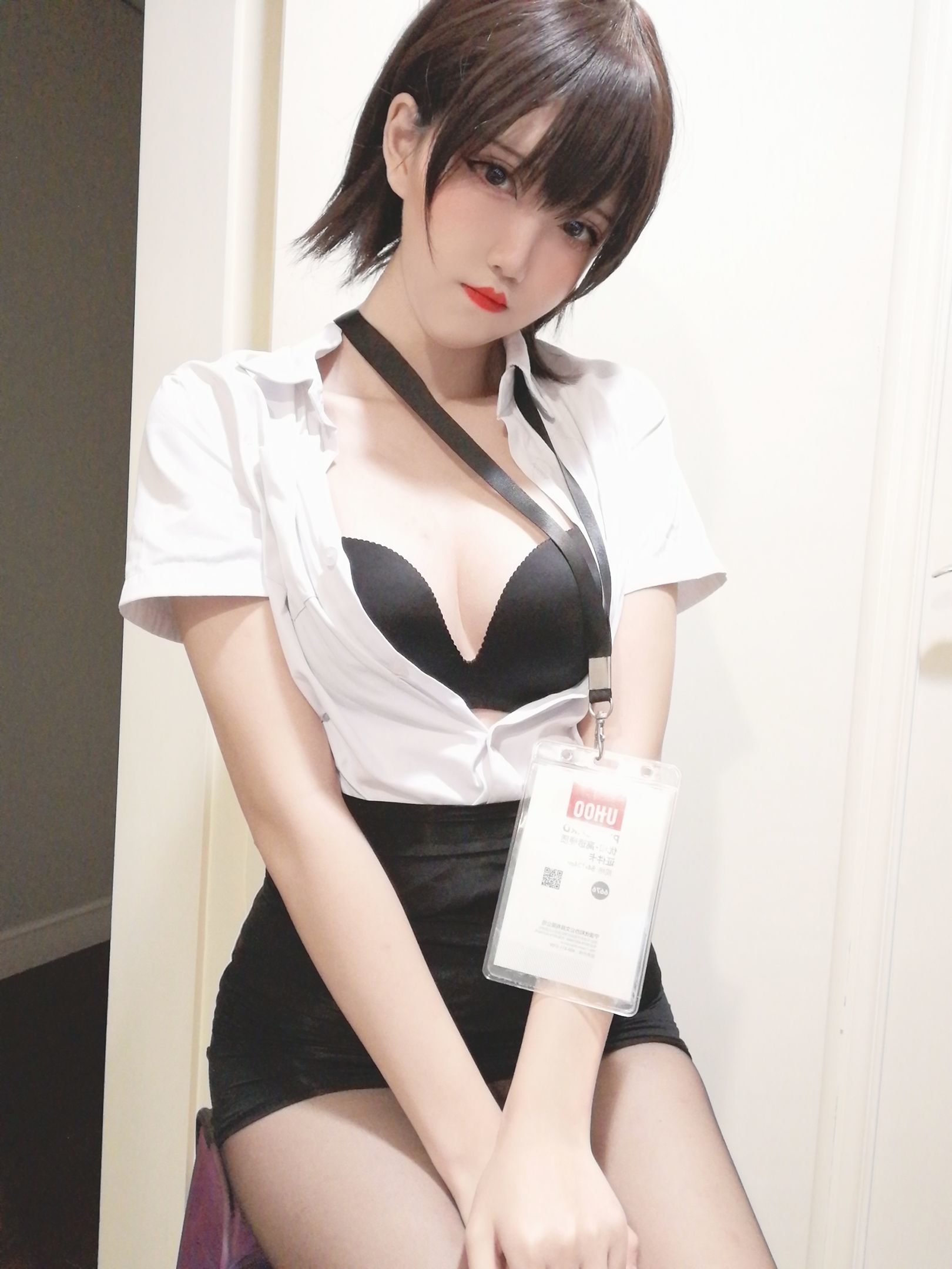 图片[6]-鬼马少女阿薰kaOri 黑丝OL[39P]-六色网