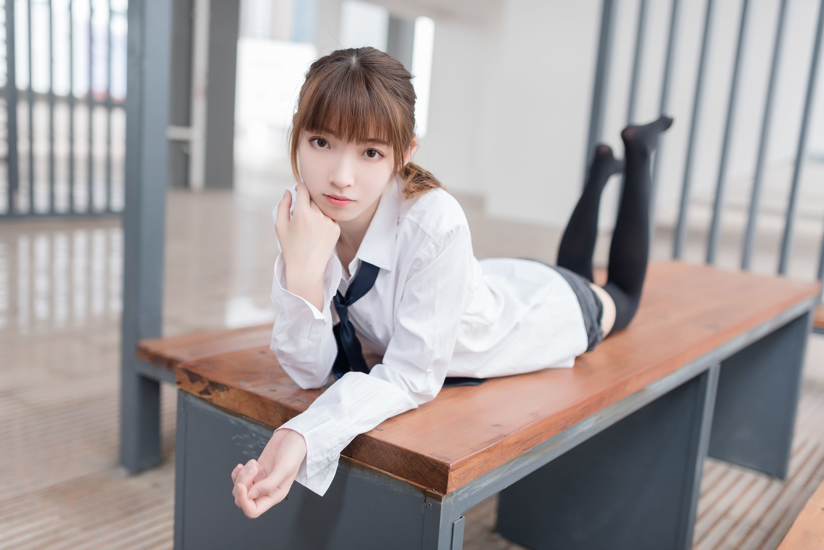 图片[39]-喵糖映画 VOL.431 热裤女孩 [49P]-六色网