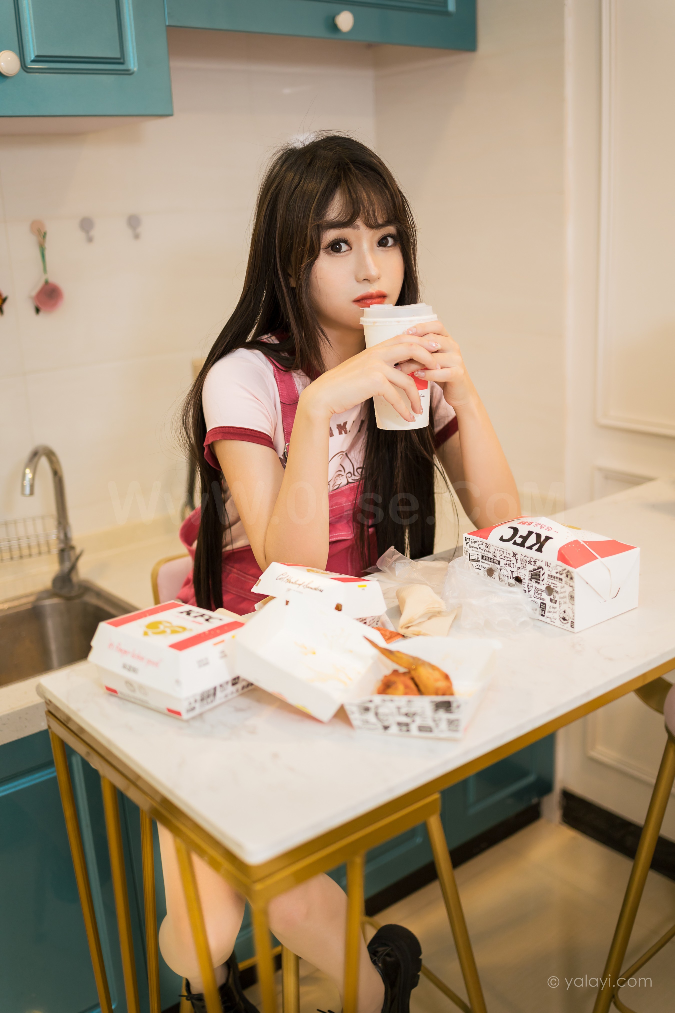 图片[34]-雅拉伊 – 小亭《宅家吃鸡》[41P]-六色网