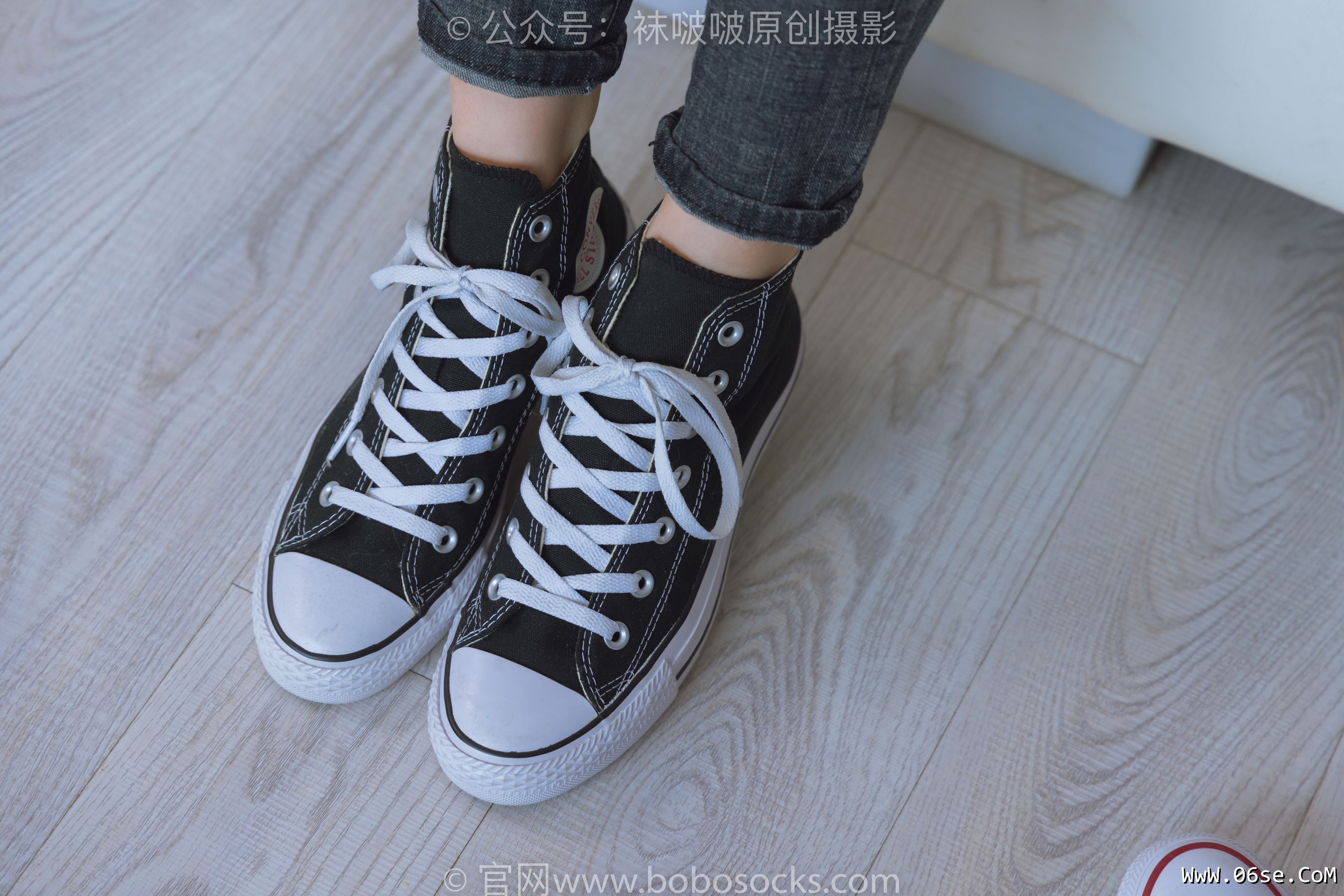 图片[94]-BoBoSocks袜啵啵 No.220 小沫-两双板鞋、短肉丝、裸足[140P]-六色网