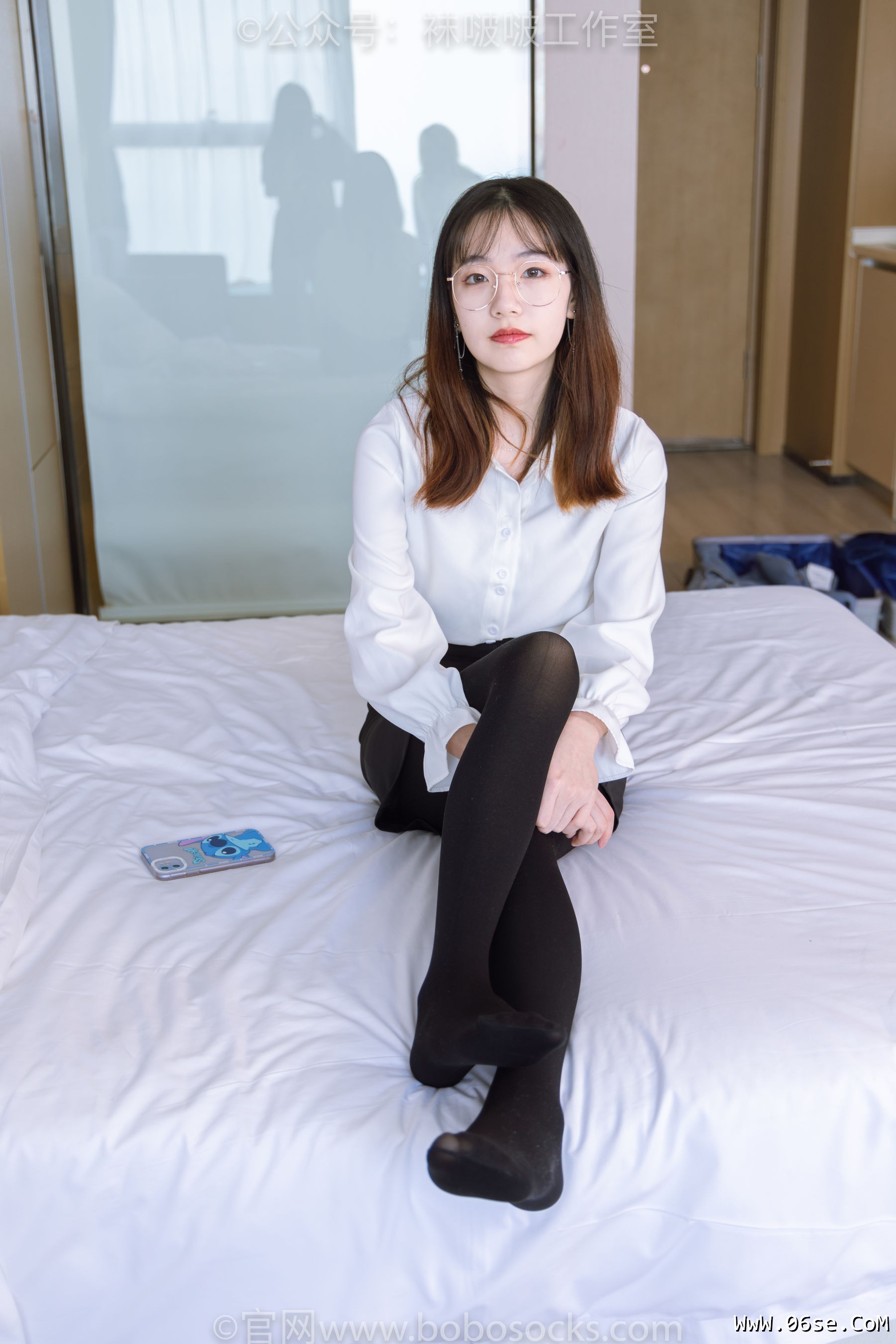 图片[68]-BoBoSocks袜啵啵 No.090 小甜豆-高跟鞋、厚黑丝[140P]-六色网