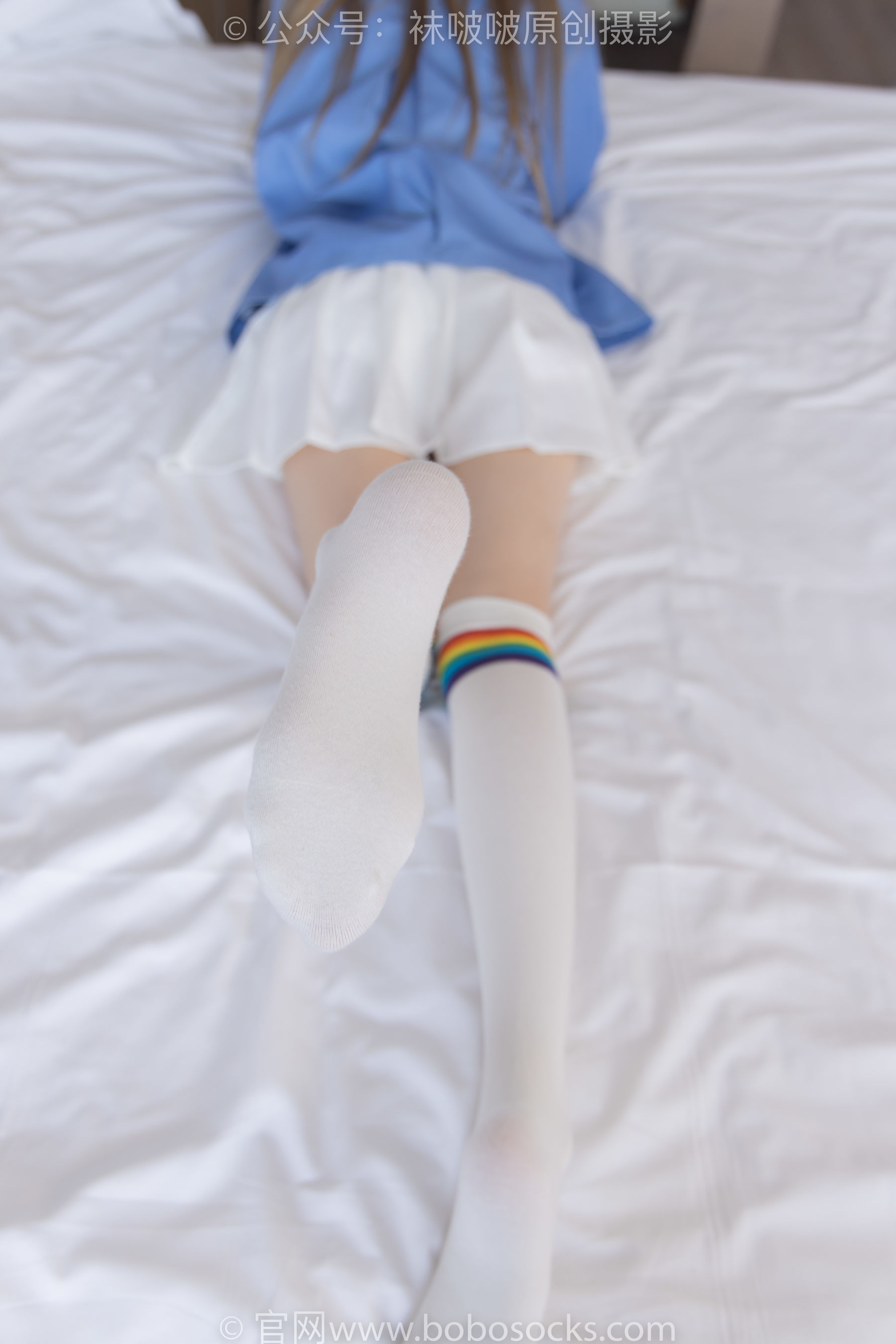 图片[128]-BoBoSocks袜啵啵 No.229 稚予-板鞋、皮鞋、两双大腿袜[155P]-六色网