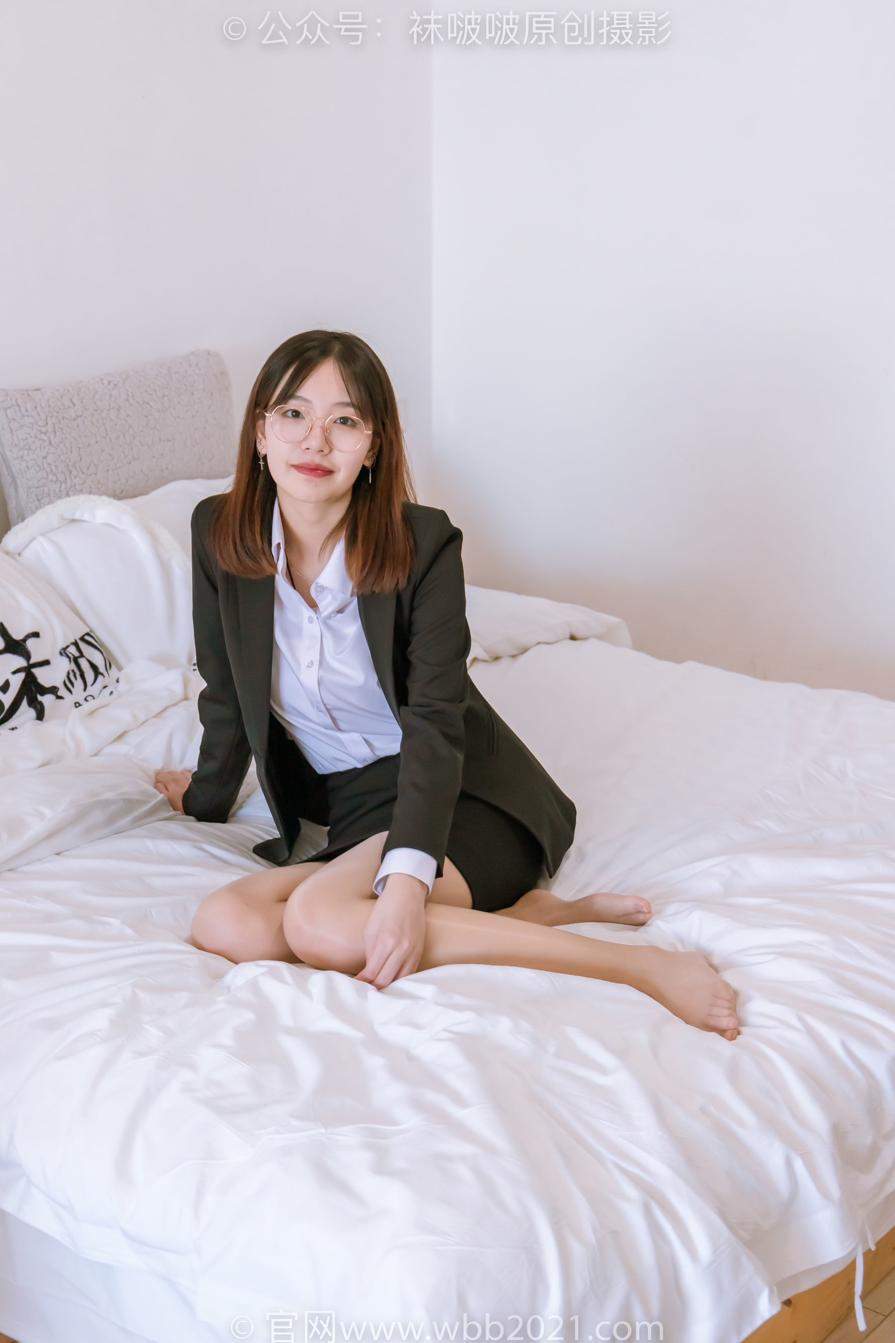 图片[116]-BoBoSocks袜啵啵 No.267 小甜豆 -高跟鞋、油亮肉丝、ol制服[129P]-六色网