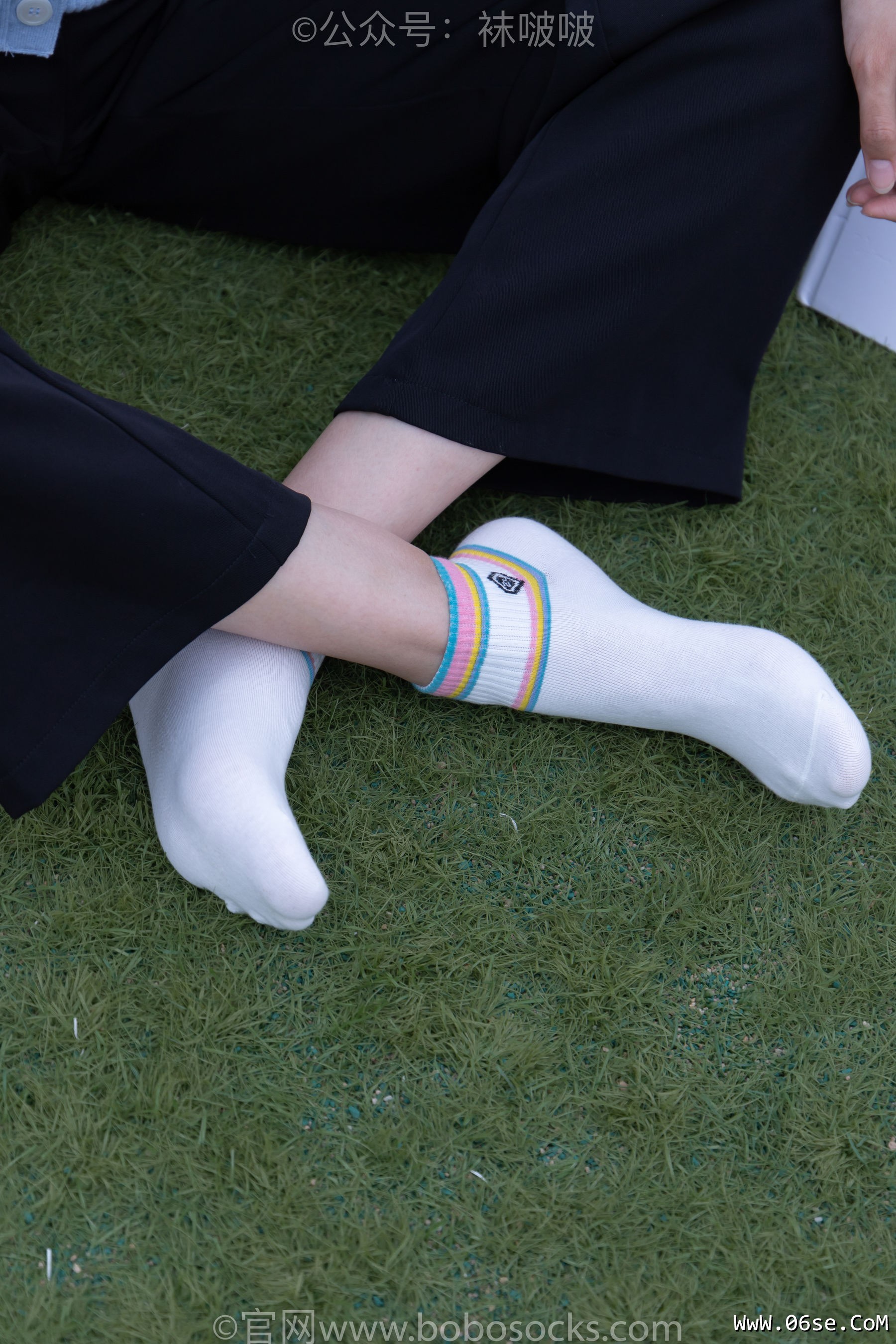 图片[54]-BoBoSocks袜啵啵 No.021 泡芙-板鞋、白棉袜、裸足[131P]-六色网
