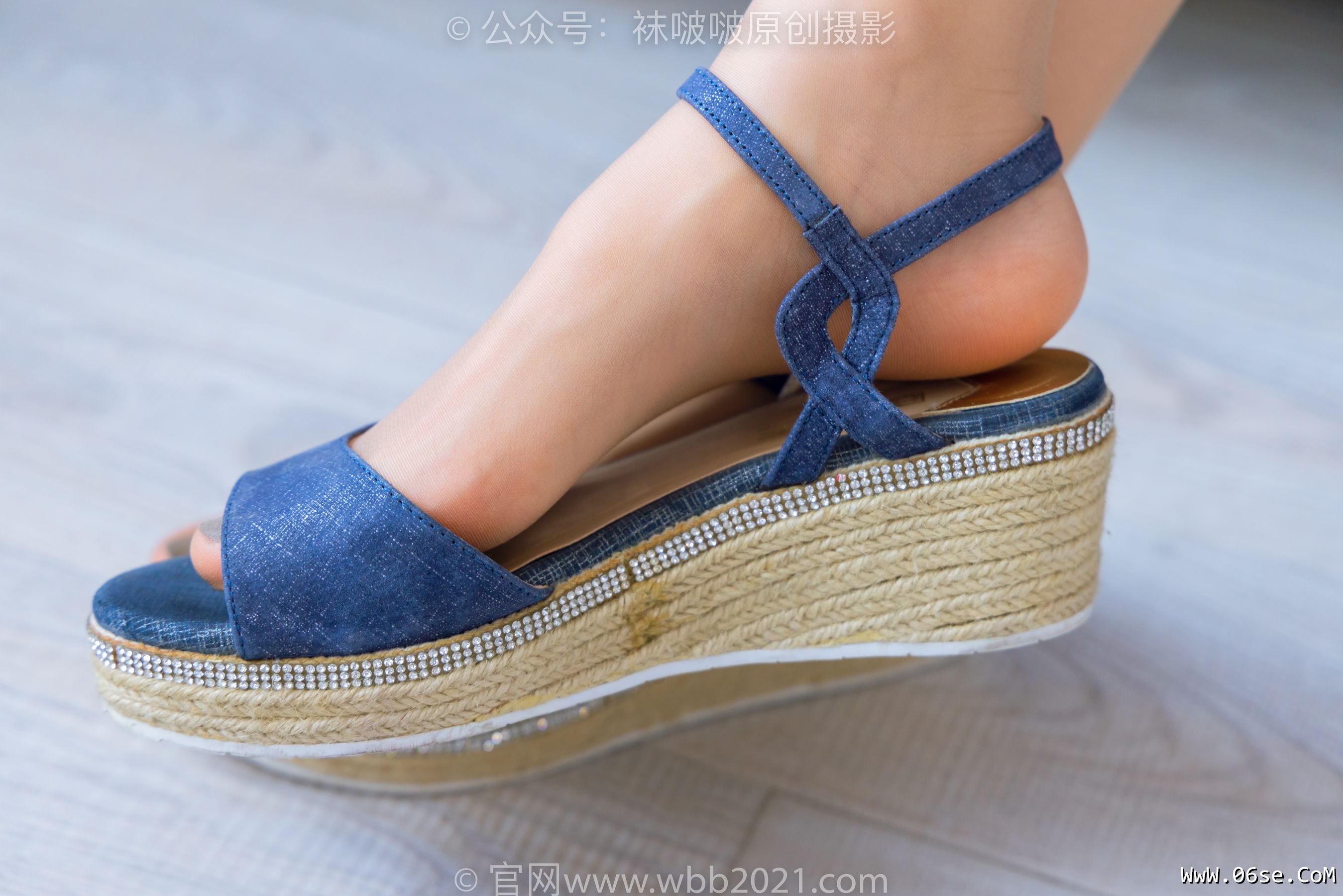 图片[124]-BoBoSocks袜啵啵 No.349 稚予 -平底鞋、高跟凉鞋、肉丝、黑丝、黑色美甲[140P]-六色网