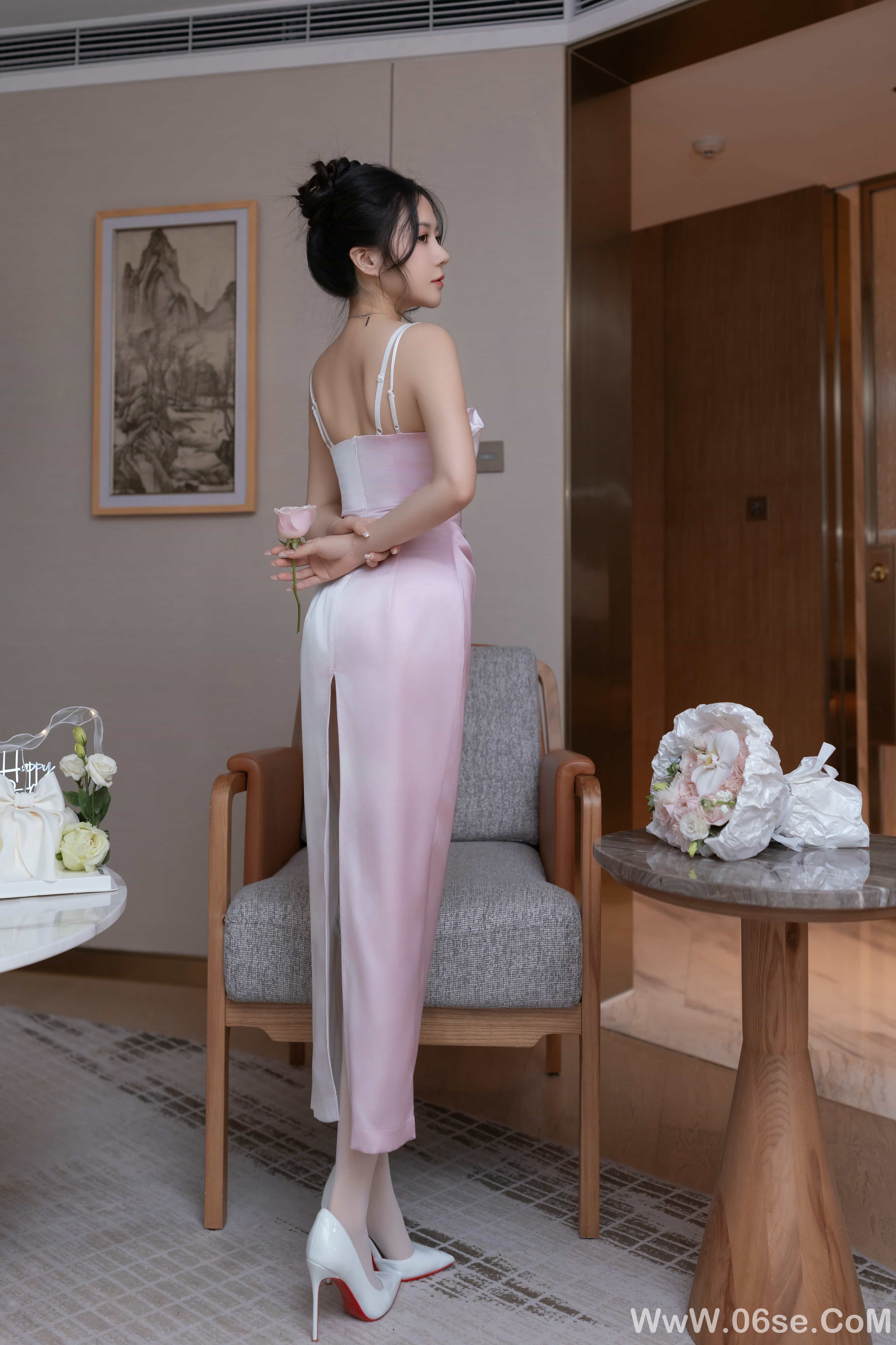 图片[69]-秀人名模鱼子酱Fish《许愿》写真[160P]-六色网