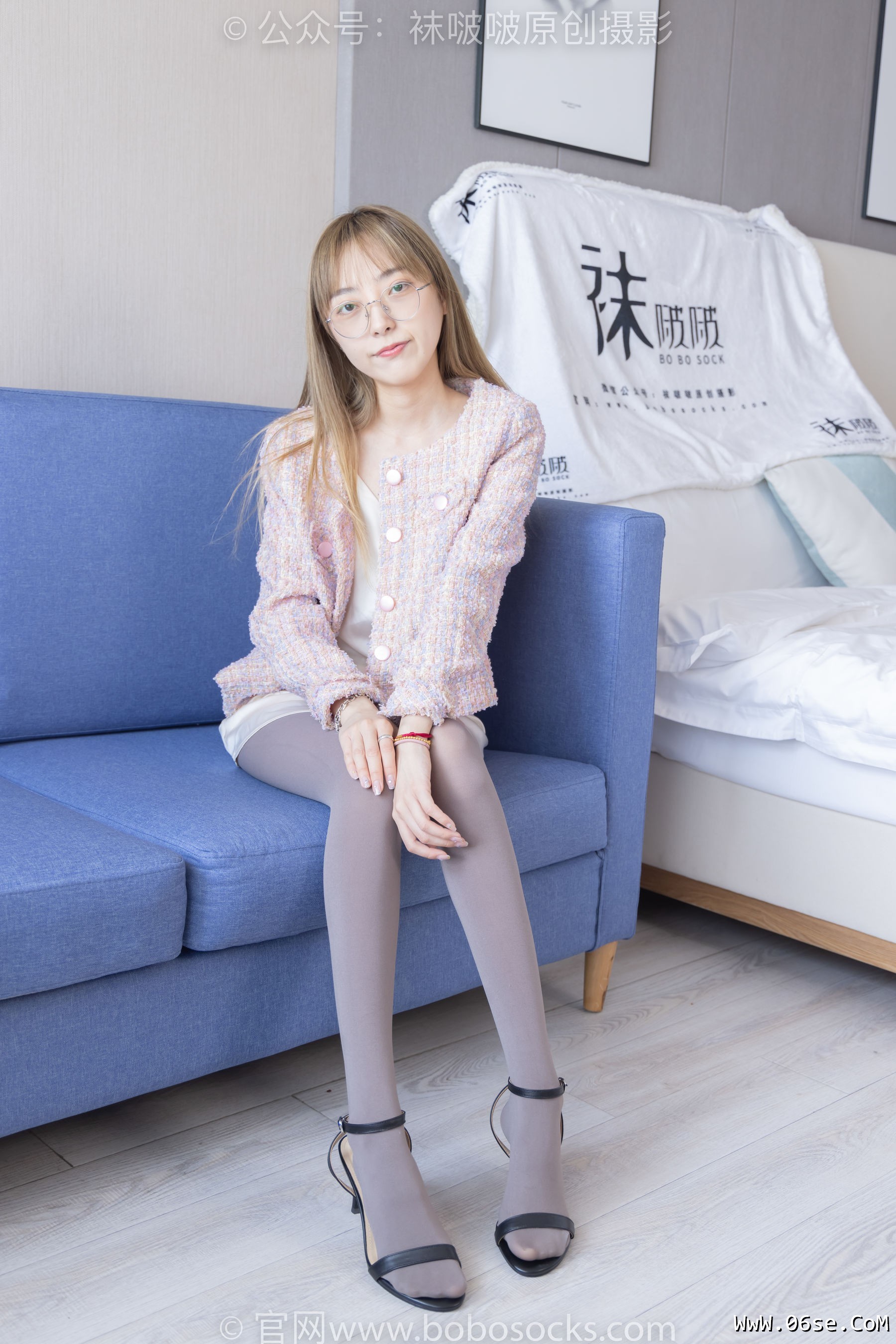 图片[110]-BoBoSocks袜啵啵 No.225 稚予-两双高跟鞋、厚灰丝[150P]-六色网