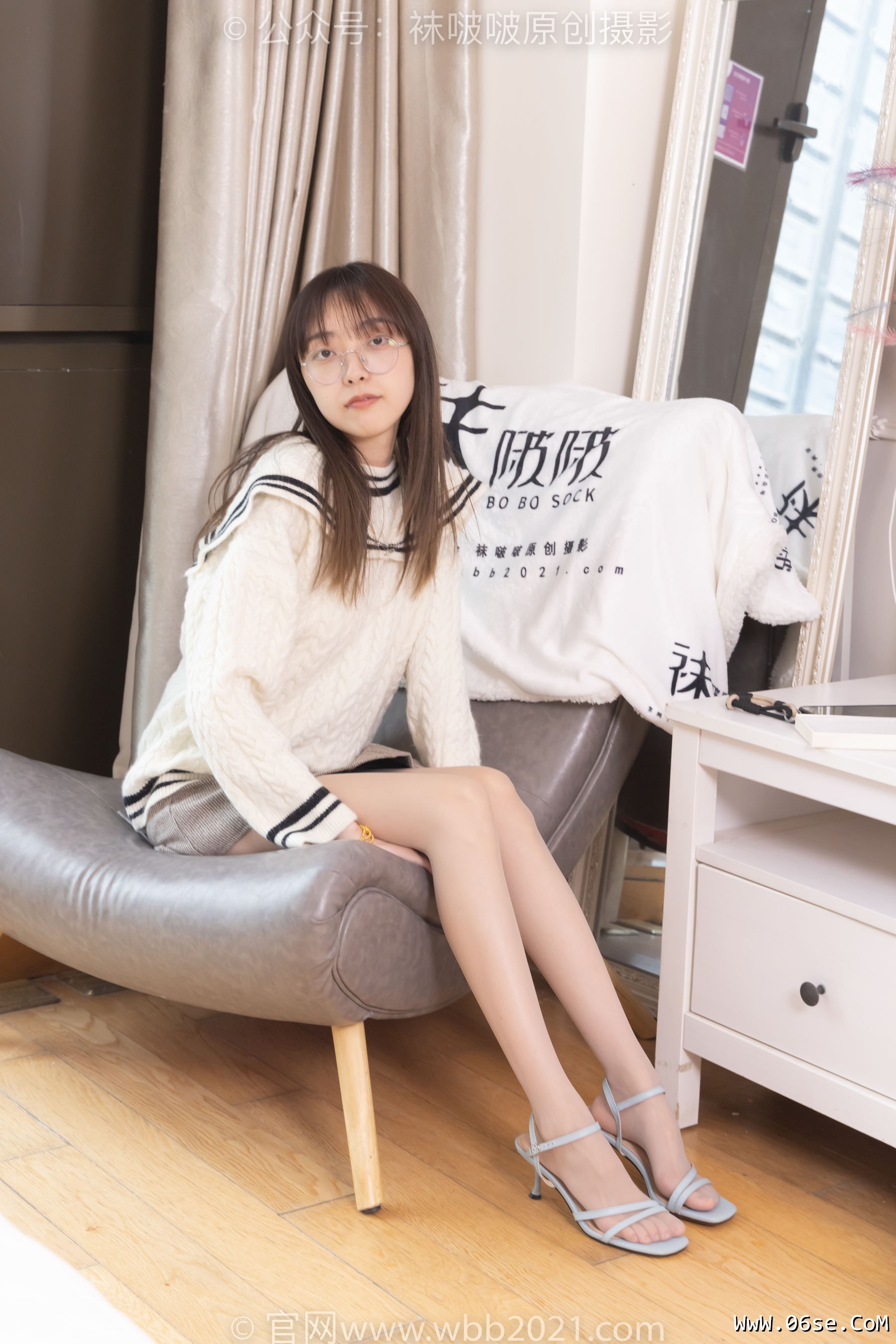 图片[59]-BoBoSocks袜啵啵 No.361 稚予 -高跟凉鞋、平底鞋、超薄黑丝、灰丝[160P]-六色网