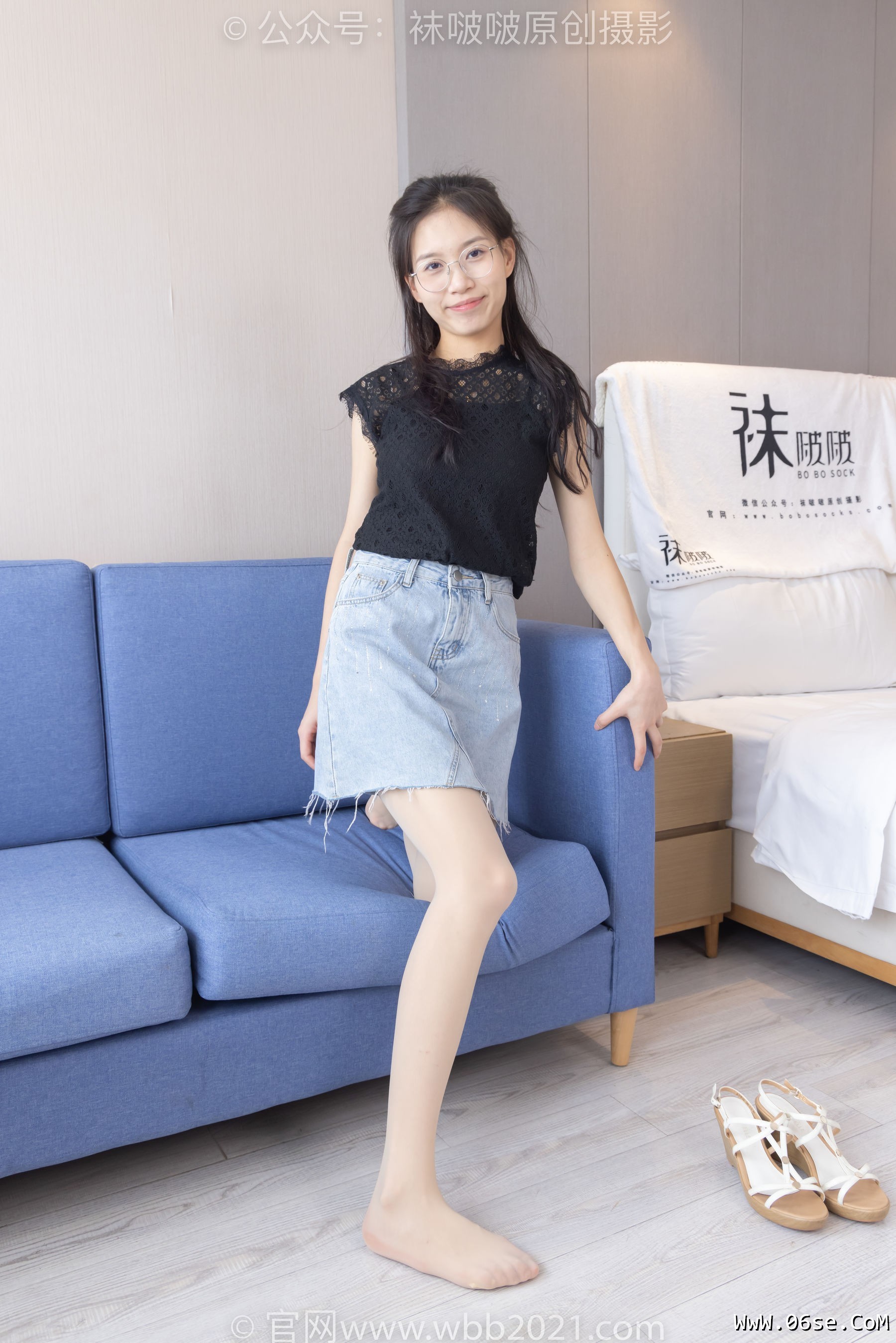 图片[112]-BoBoSocks袜啵啵 No.380 芝士 -高跟凉鞋、平底鞋、肉丝、肉丝[150P]-六色网