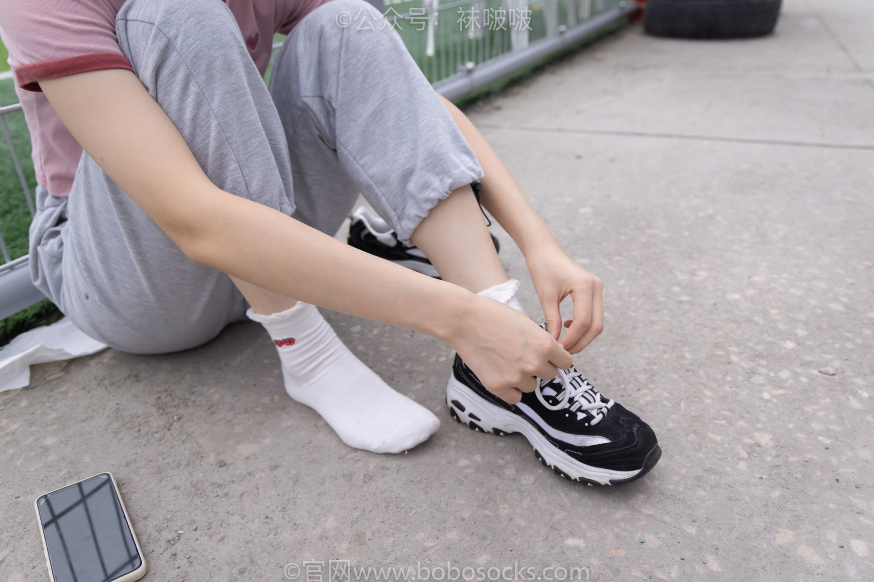 图片[59]-BoBoSocks袜啵啵 No.016 熊熊-斯凯奇运动鞋、棉袜、裸足[147P]-六色网