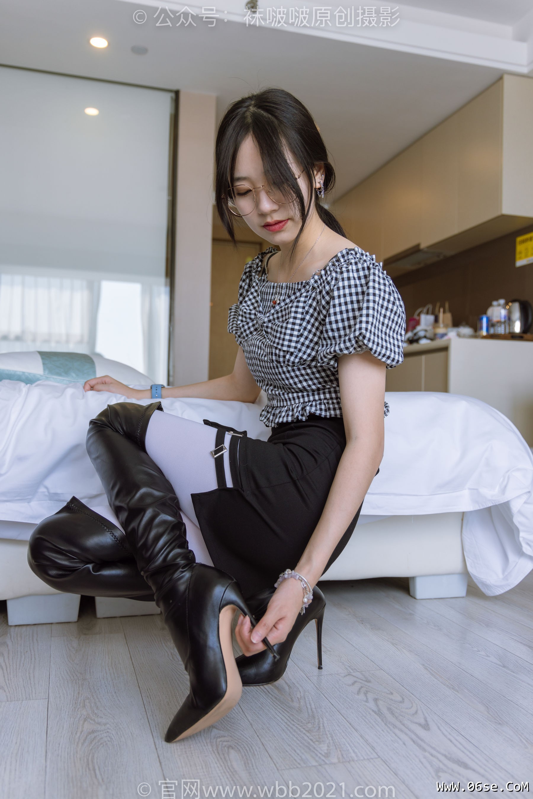图片[60]-BoBoSocks袜啵啵 No.272 小甜豆 -长靴、高跟鞋、厚白丝[139P]-六色网