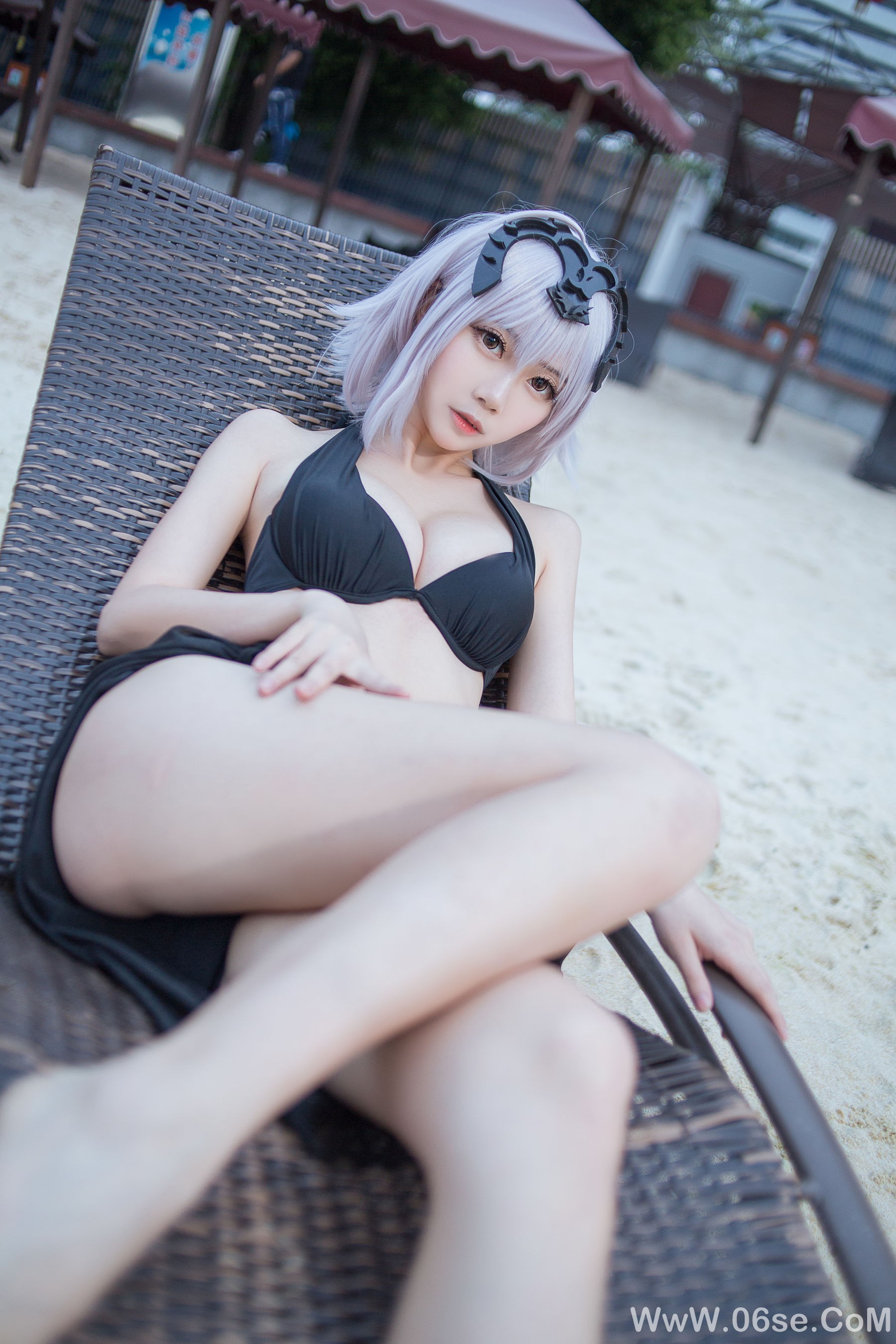 图片[15]-超人气Coser鳗鱼霏儿&大肉丸Amiee 贞德[58P]-六色网