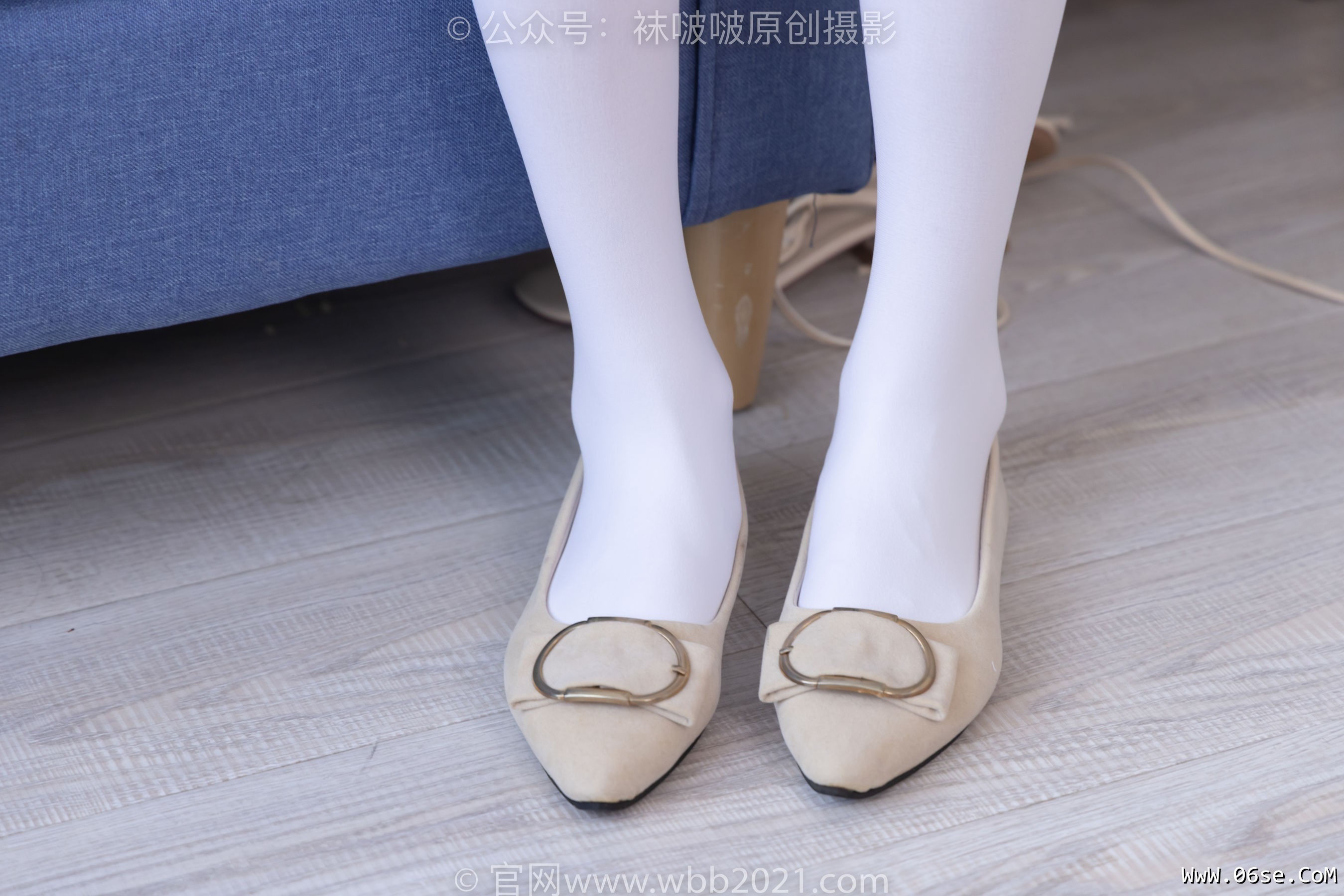 图片[119]-BoBoSocks袜啵啵 No.322 芝士 -两双平底鞋、厚白丝[140P]-六色网