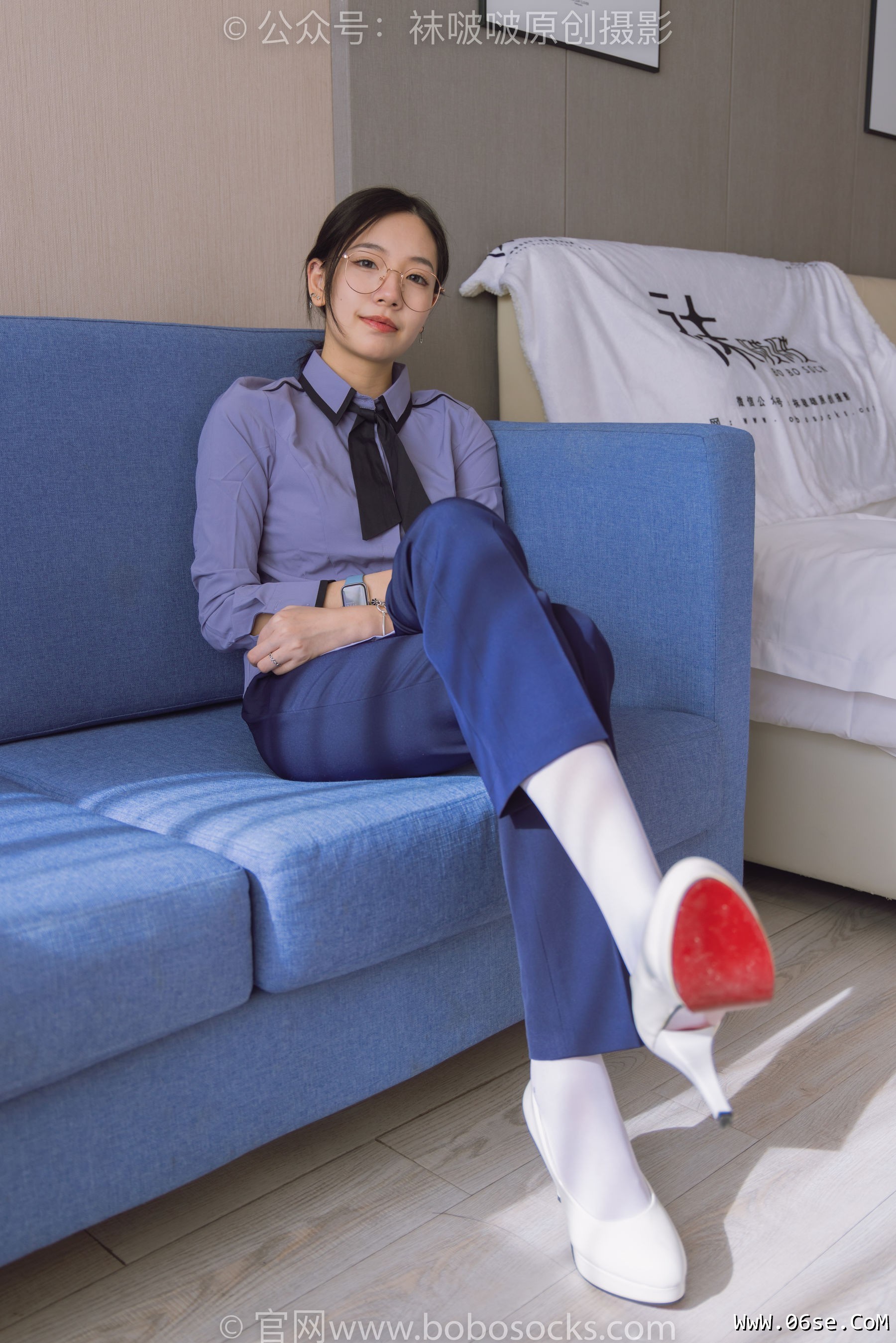图片[78]-BoBoSocks袜啵啵 No.178 小甜豆-高跟鞋、厚白丝、ol风裤里丝[140P]-六色网