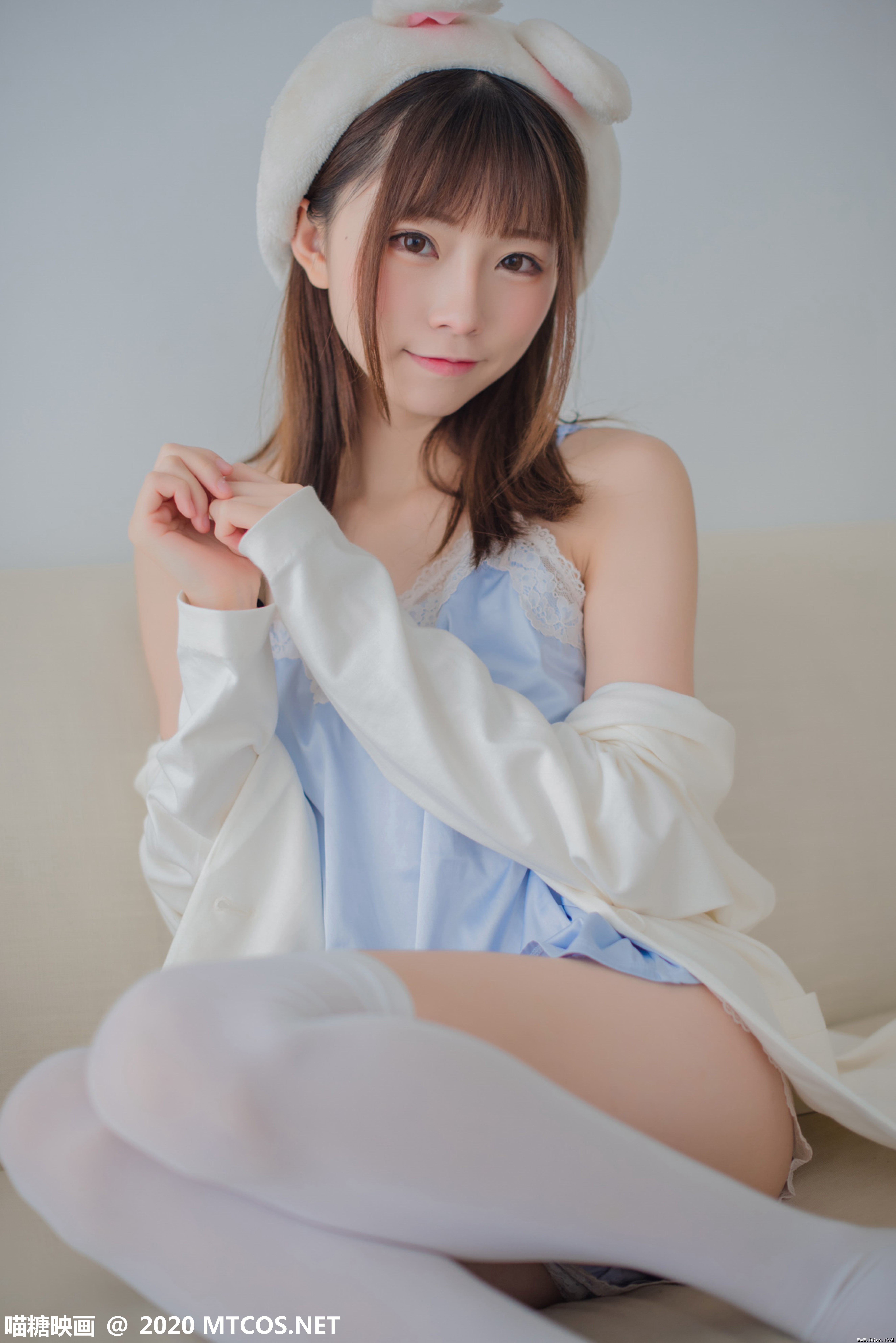 图片[3]-喵糖映画 VOL.251 纯纯的兔耳女友 [58P-462MB]-六色网