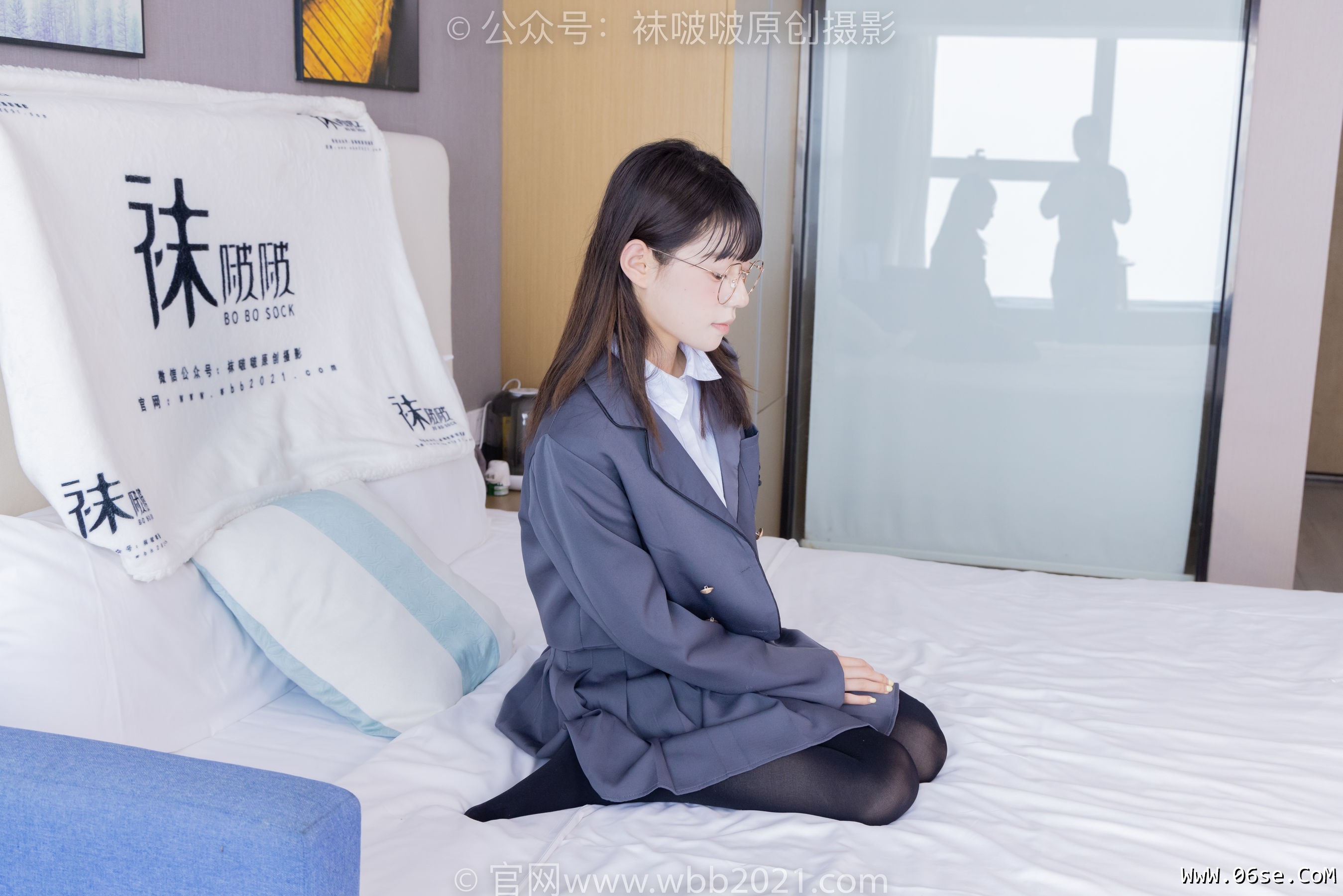 图片[115]-BoBoSocks袜啵啵 No.402 糯米 -皮鞋、厚黑丝、学院jk[140P]-六色网