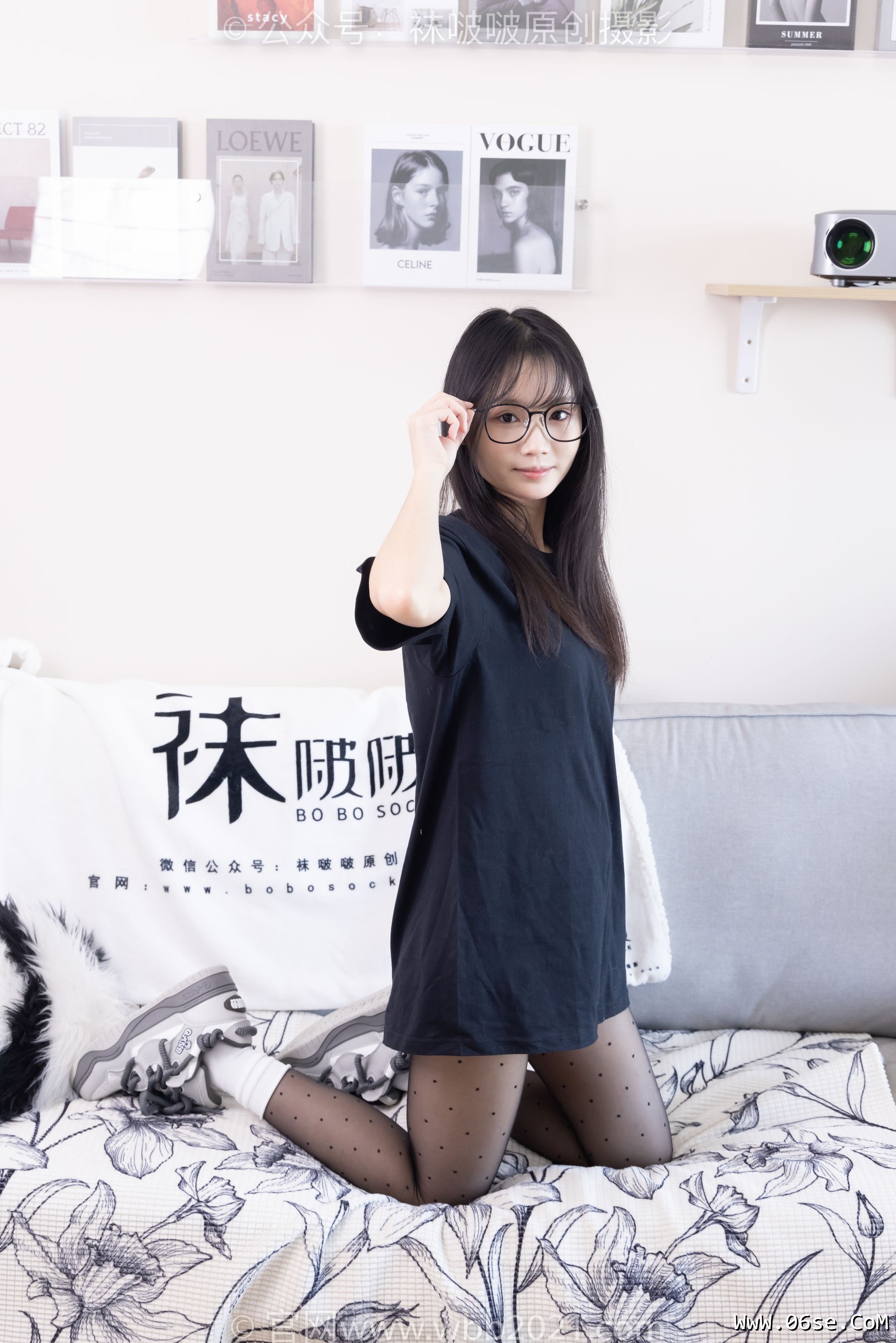 图片[75]-BoBoSocks袜啵啵 No.418 甜甜圈 – 板鞋、白棉袜、波点黑丝[145P]-六色网