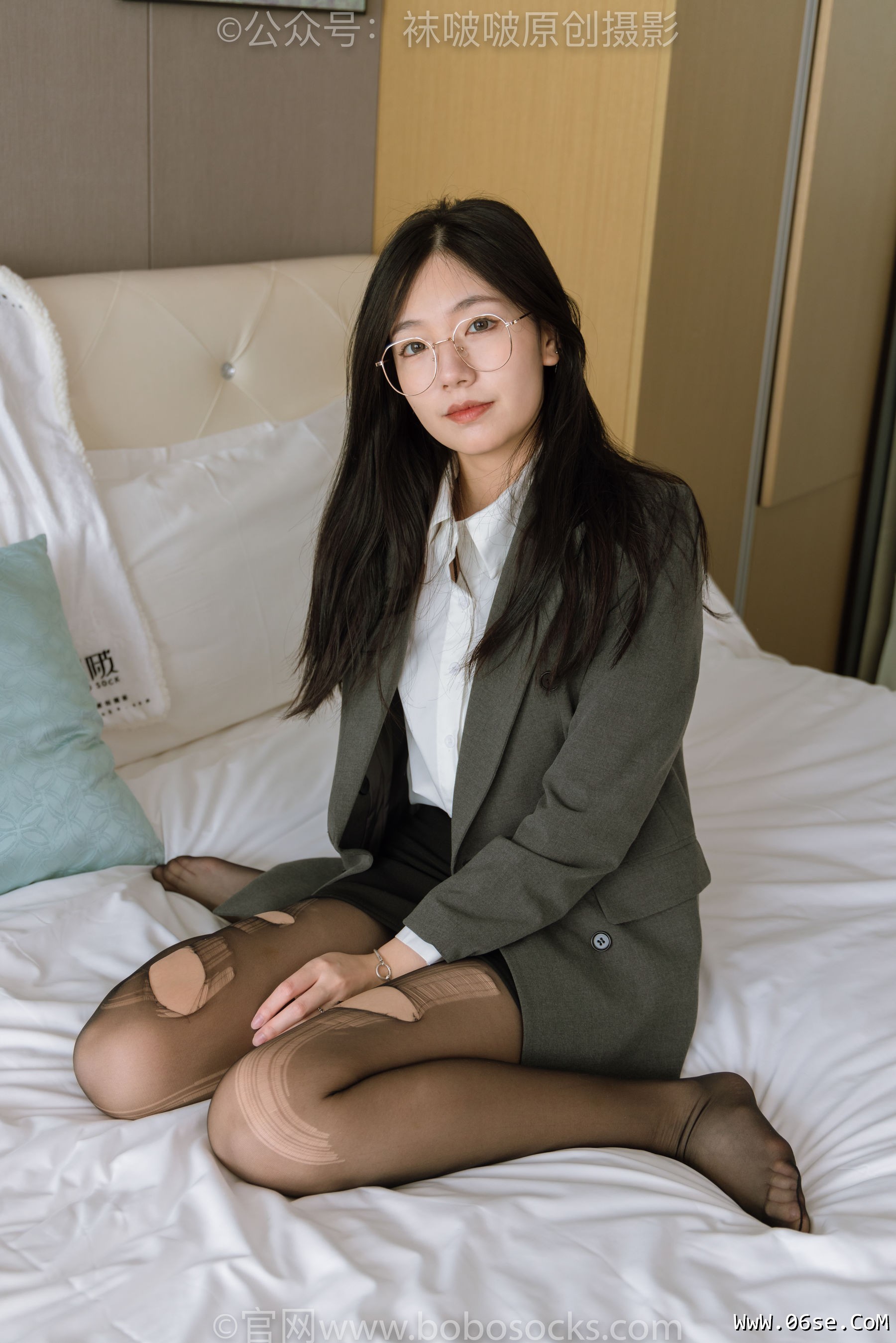 图片[29]-BoBoSocks袜啵啵 No.179 小甜豆-OL制服、高跟鞋、黑丝、撕丝袜剧情[140P]-六色网