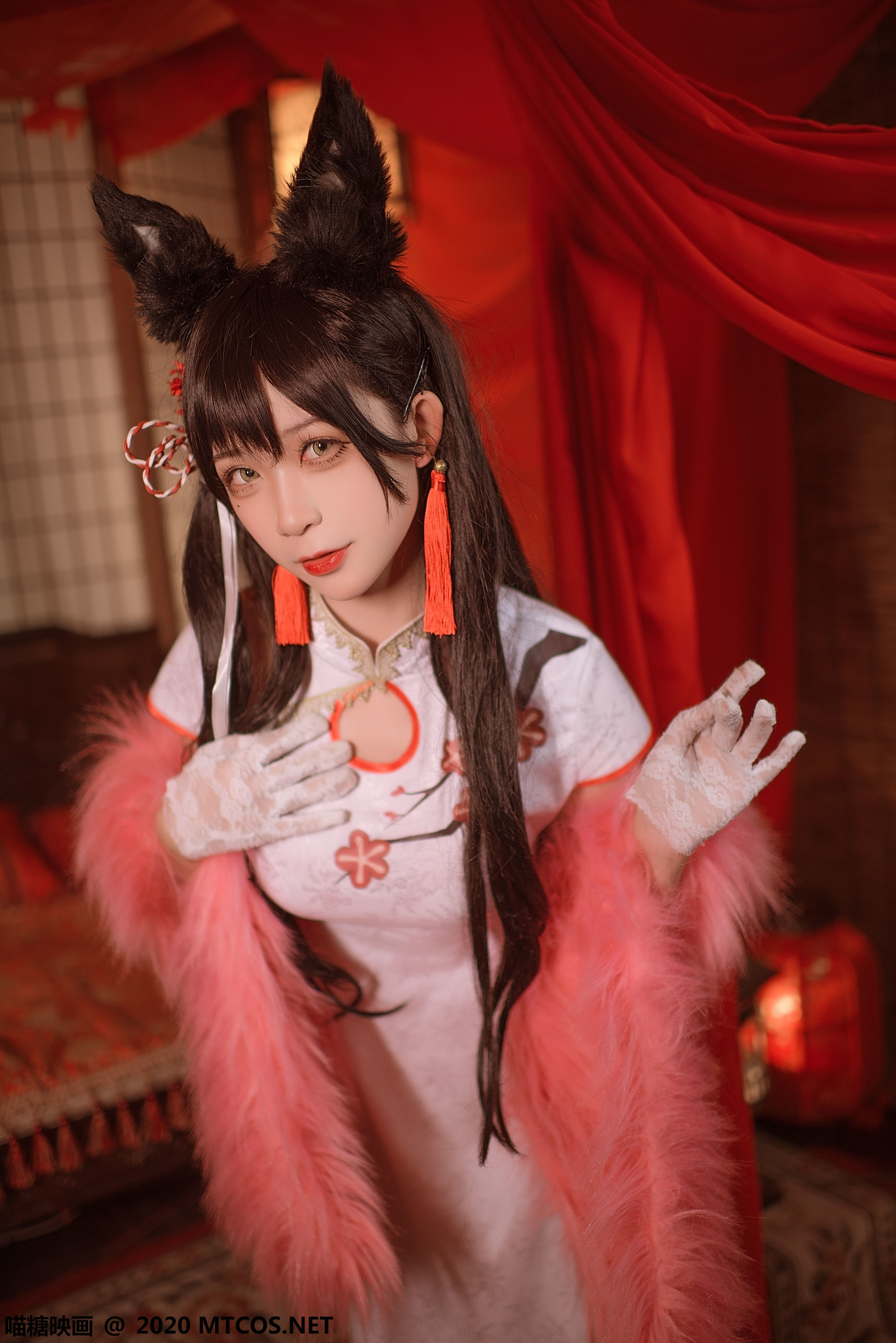图片[2]-[喵糖映画] HML.028 爱宕旗袍 [20P]-六色网