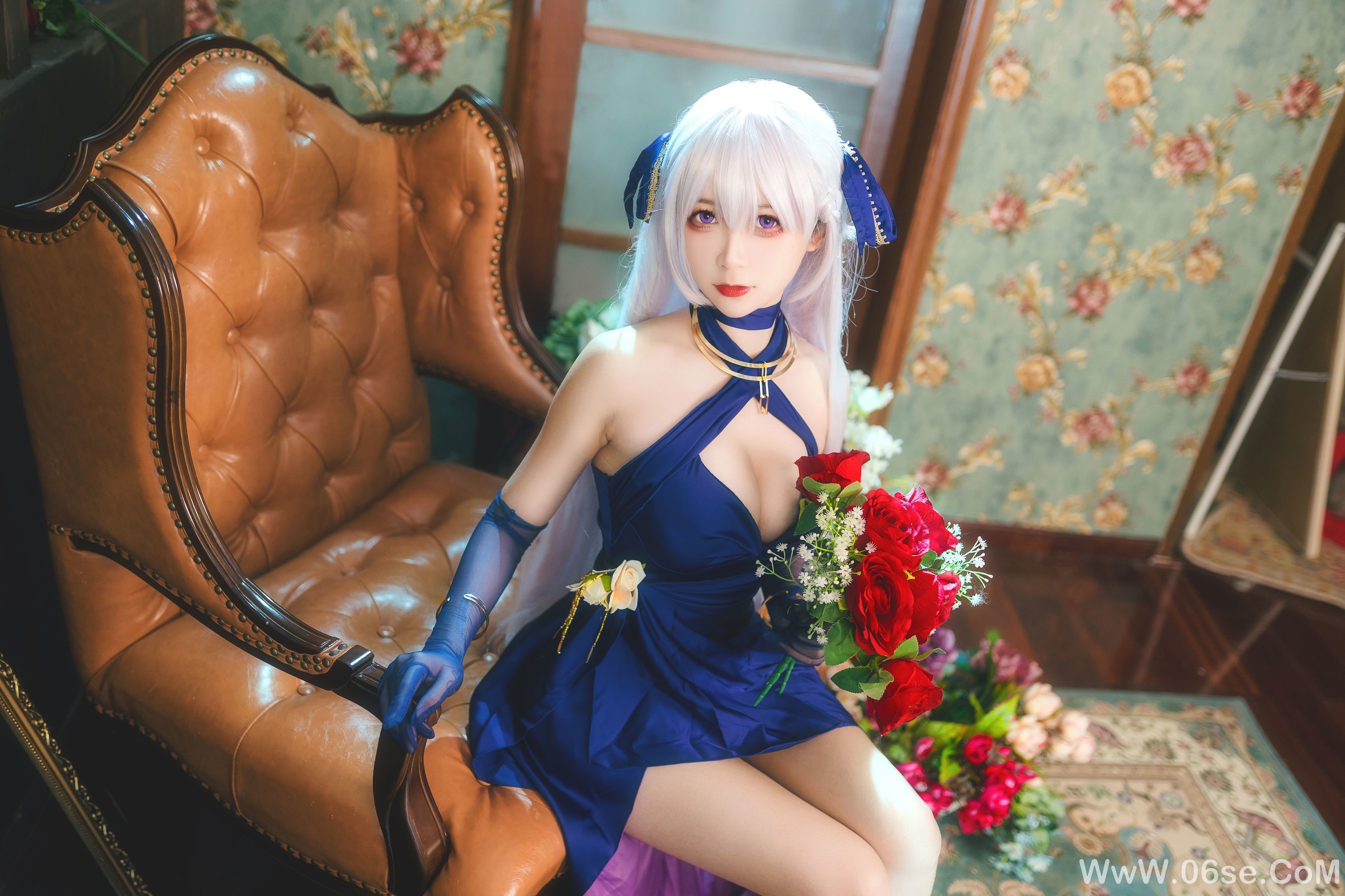 图片[3]-动漫博主樱落酱w 贝法礼服[12P]-六色网