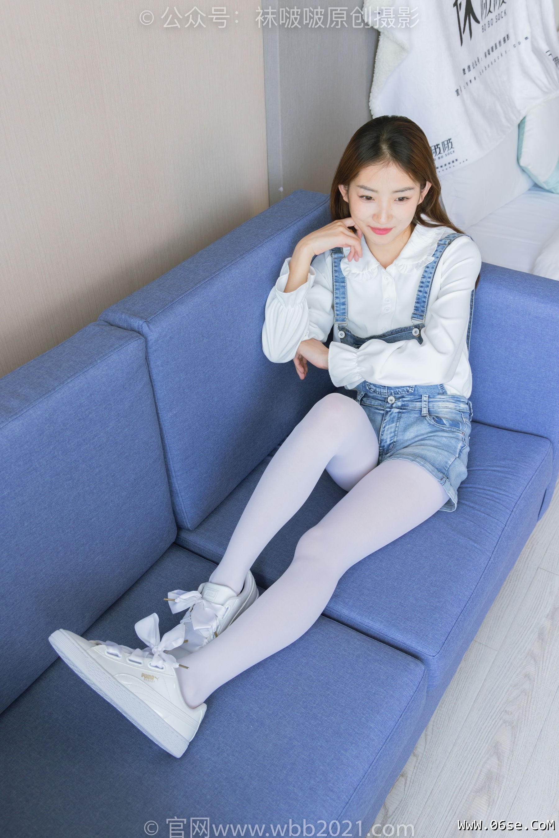 图片[58]-BoBoSocks袜啵啵 No.261 小沫 -板鞋、厚白丝[142P]-六色网