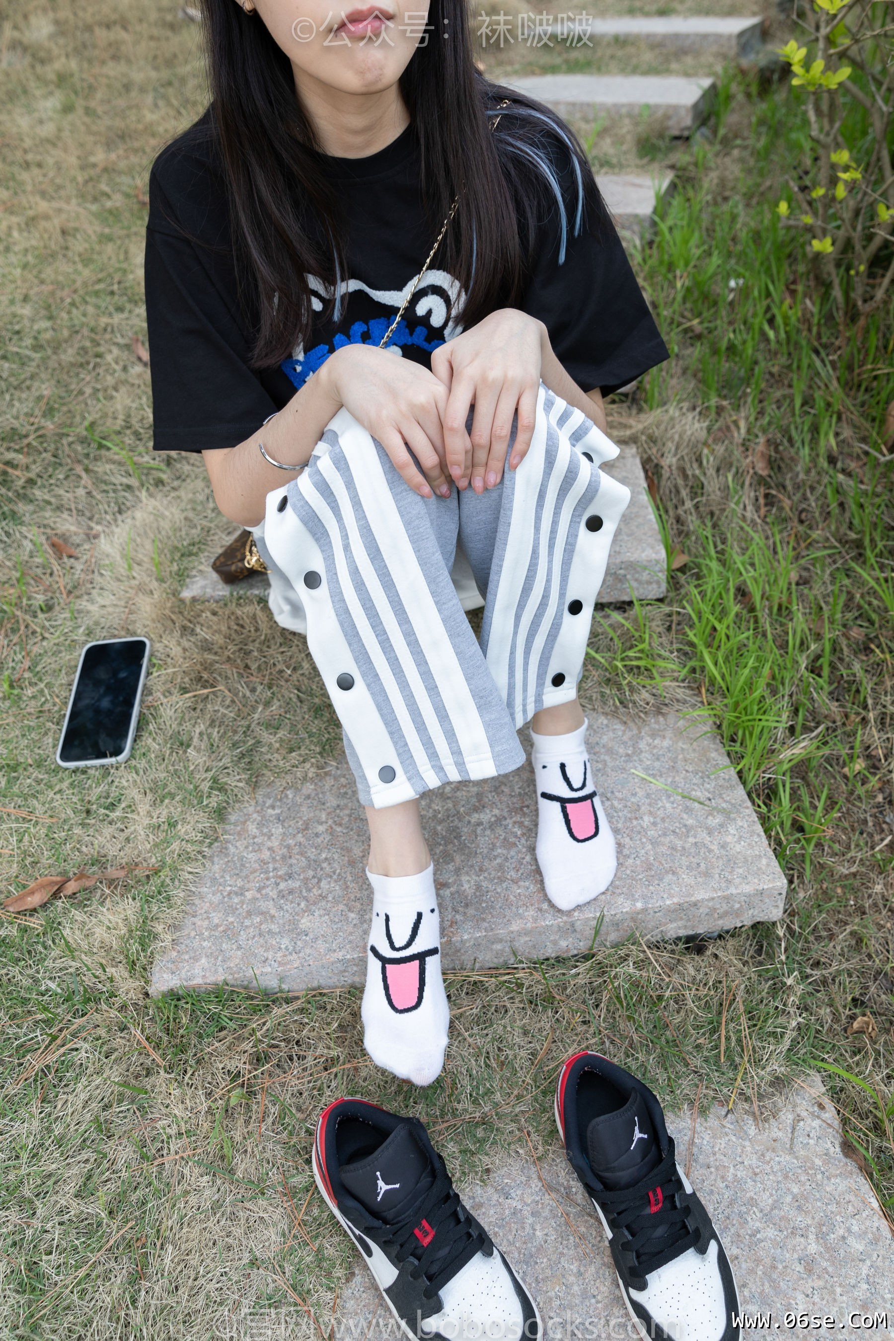 图片[47]-BoBoSocks袜啵啵 No.023 稚予-AJ、白色短棉袜、裸足[119P]-六色网