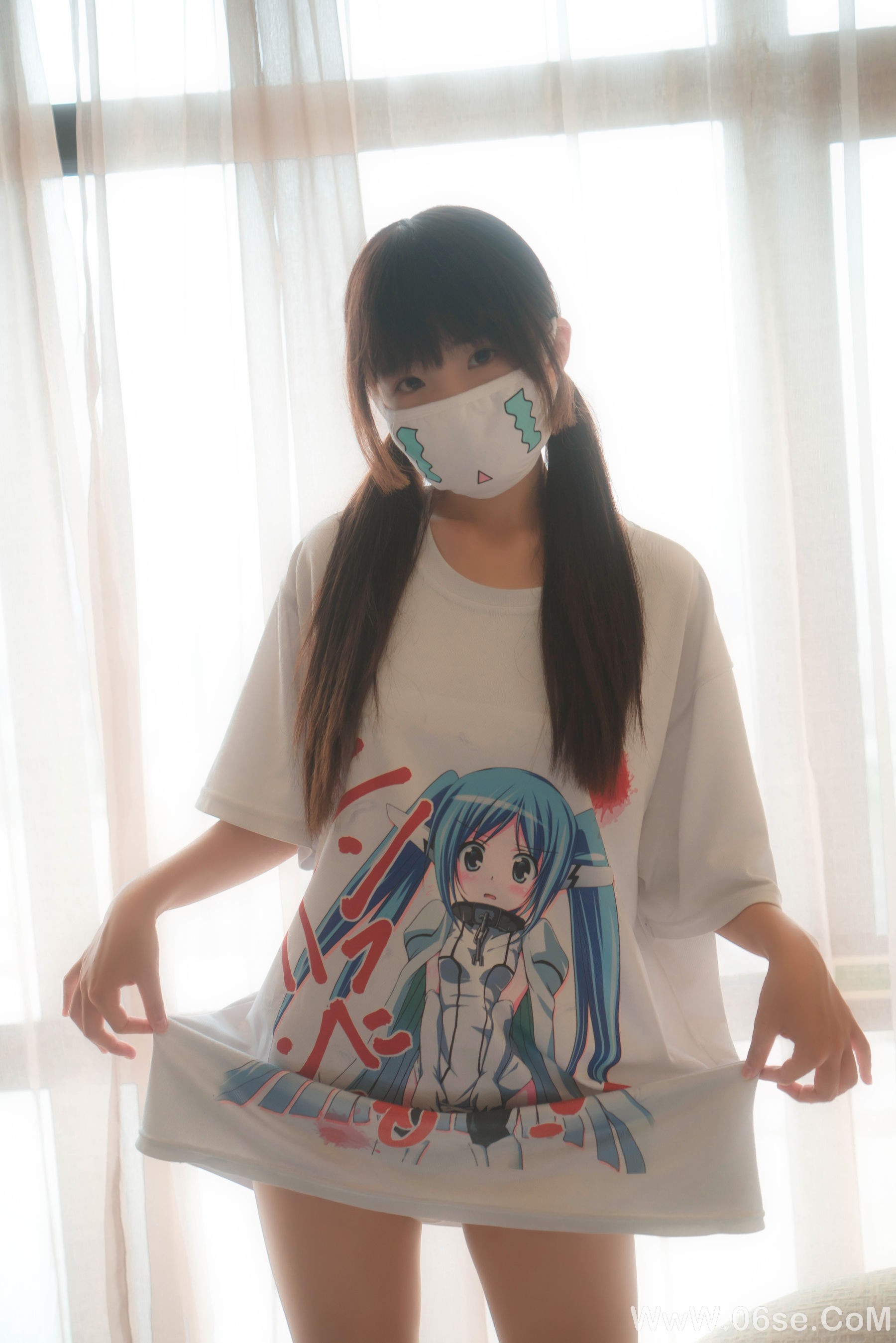 图片[20]-萝莉御子Yumiko 口罩[20P]-六色网