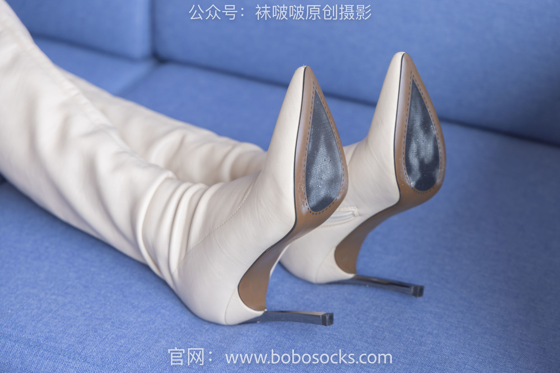 图片[116]-BoBoSocks袜啵啵 No.136 小甜豆-高跟长靴、白棉袜、裸足[200P]-六色网