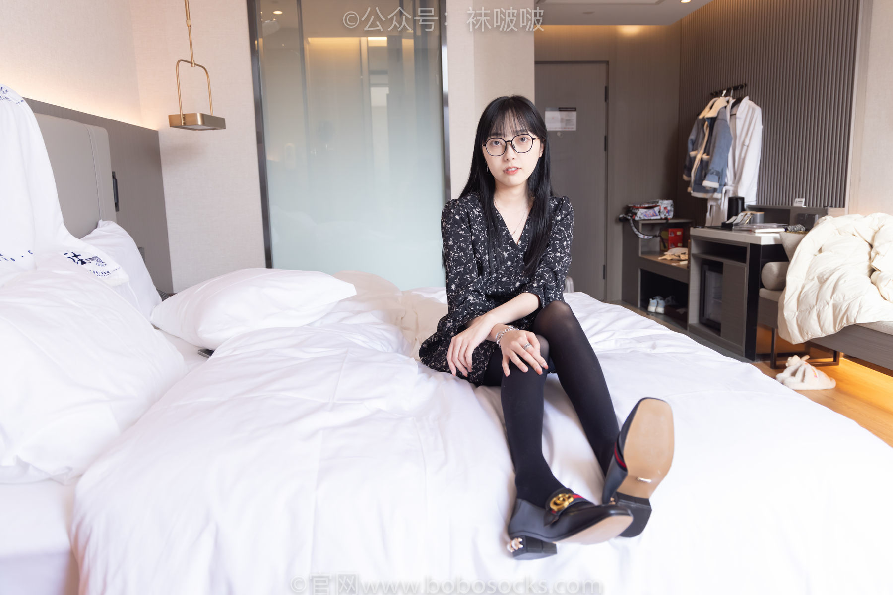 图片[26]-BoBoSocks袜啵啵 No.064 稚予-平底鞋、厚黑丝[137P]-六色网
