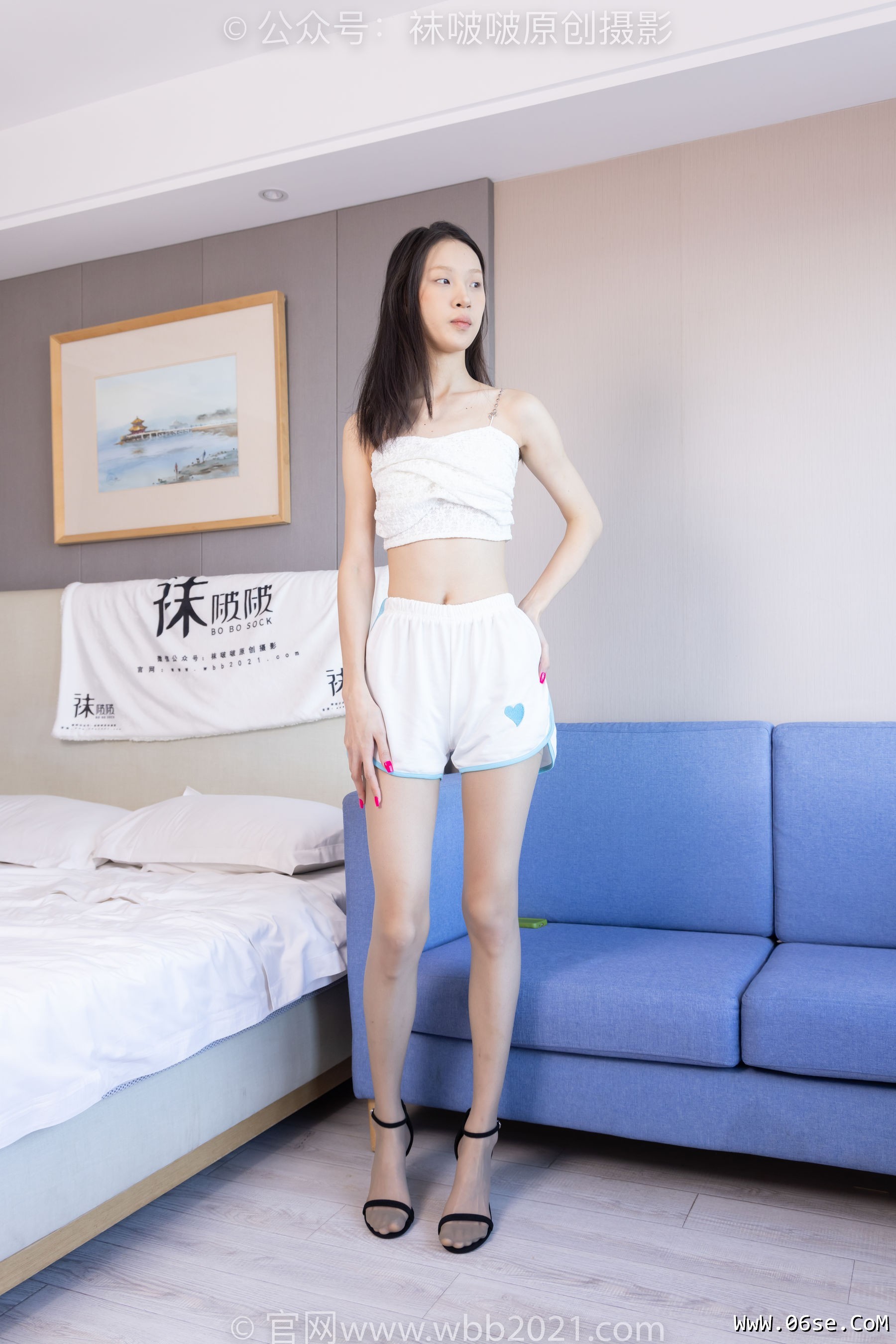 图片[133]-BoBoSocks袜啵啵 No.360 雪糕 -高跟鞋、白丝、灰丝[155P]-六色网