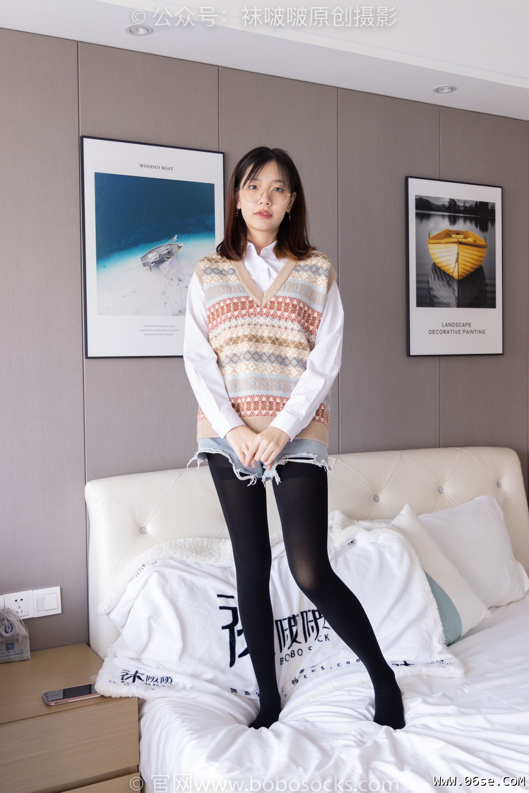 图片[93]-BoBoSocks袜啵啵 No.169 小甜豆-黑皮鞋、厚黑丝、厚肉丝[145P]-六色网