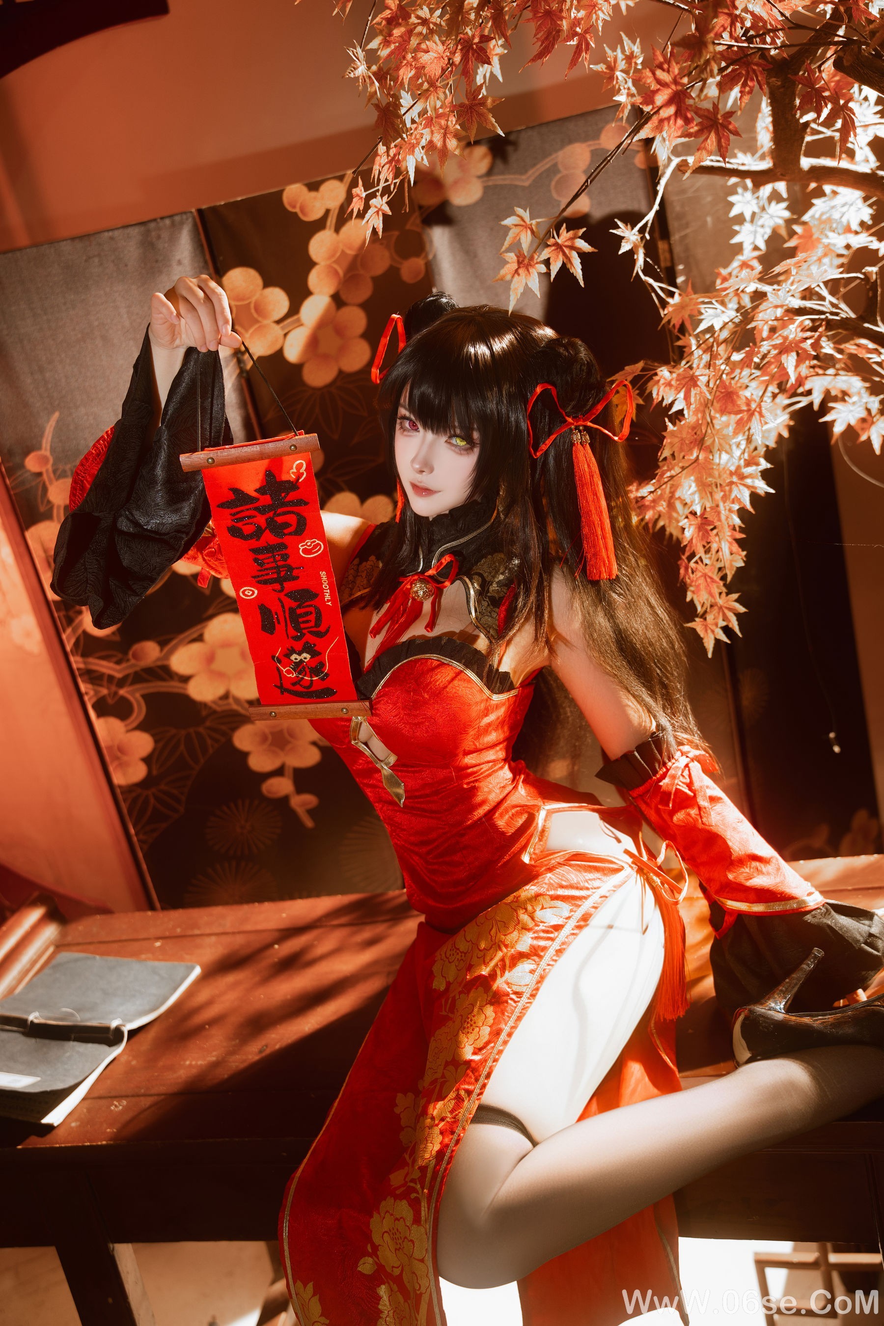 图片[3]-Seya-狮砸 – 狂三旗袍1[12P]-六色网