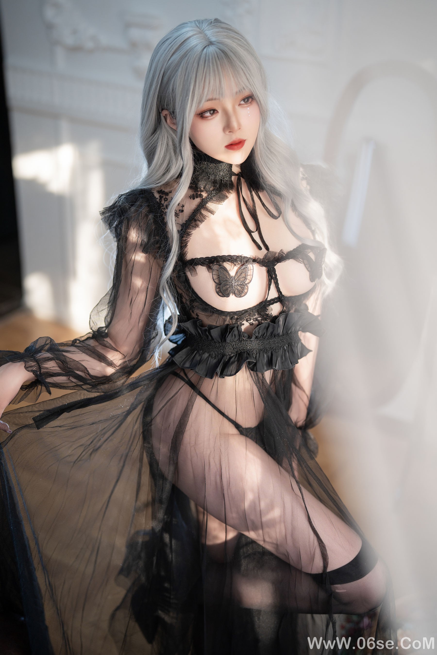 图片[16]-Natsuko夏夏子 – 黑蝴蝶[62P]-六色网