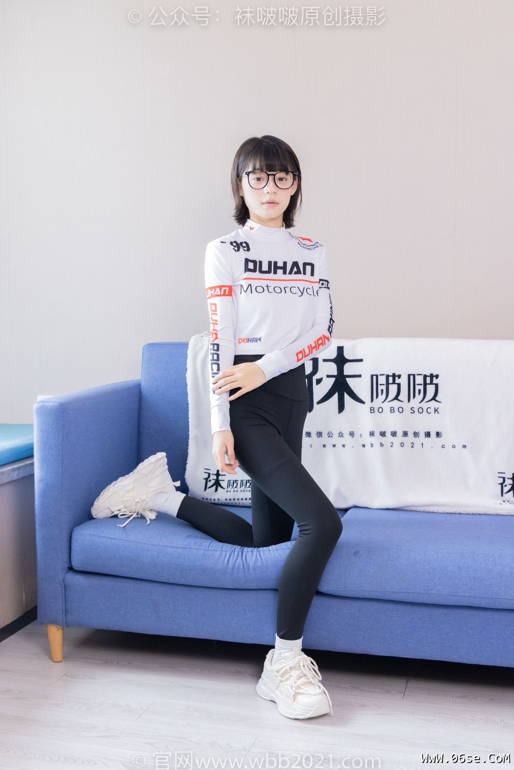 图片[46]-BoBoSocks袜啵啵 No.410 糯米 -运动鞋、白棉袜、肉丝、瑜伽裤裤里丝[145P]-六色网