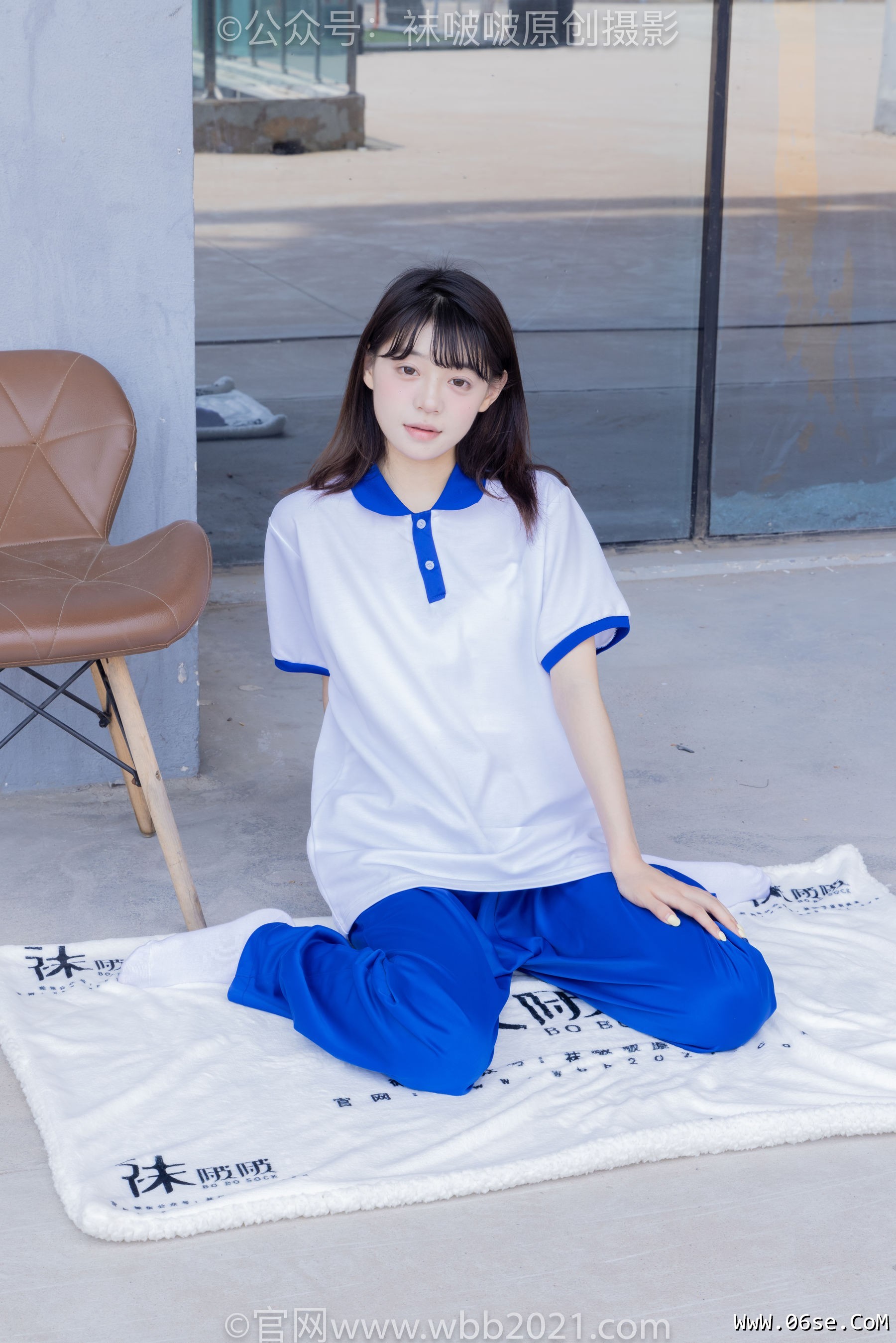 图片[12]-BoBoSocks袜啵啵 No.393 糯米 -板鞋、白棉袜、裸足、校服[150P]-六色网